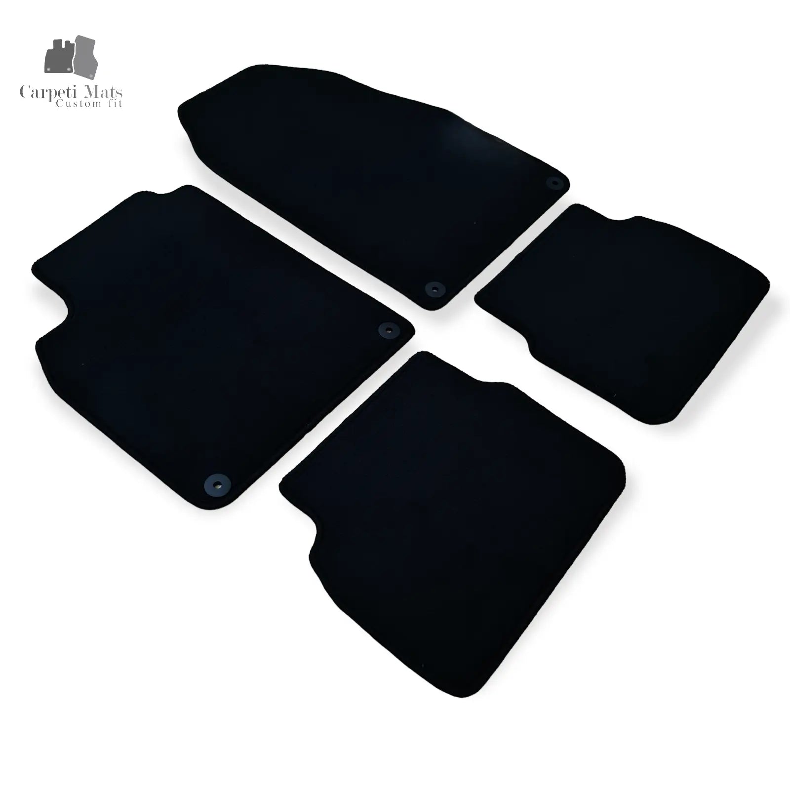 Carpet Car Floor Mats Velour for SAAB 9-3 2003->NO LOGO Car Floor Mats Velour CarpetiMats