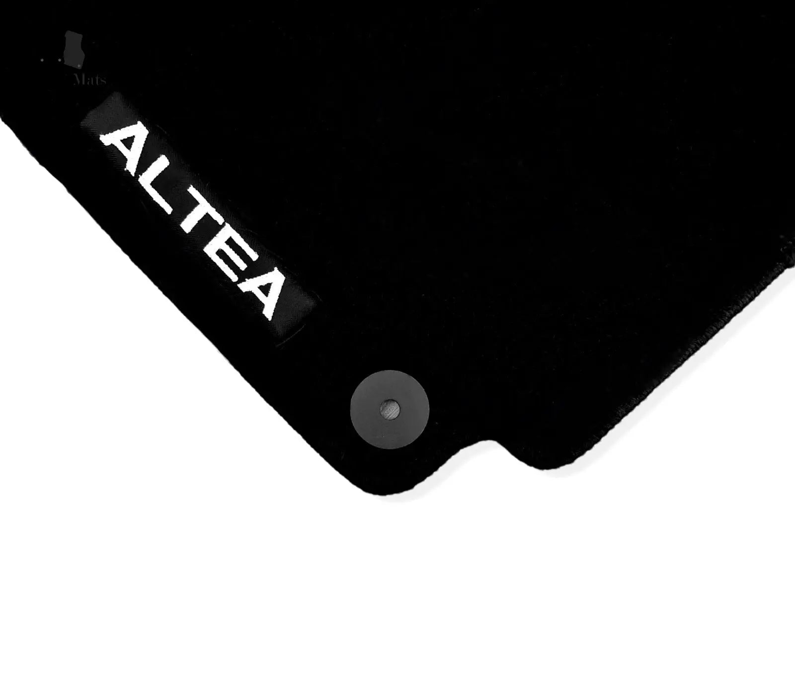 Carpet Car Floor Mats Velour for Seat Altea 2004-2006-logo Car Floor Mats Velour CarpetiMats
