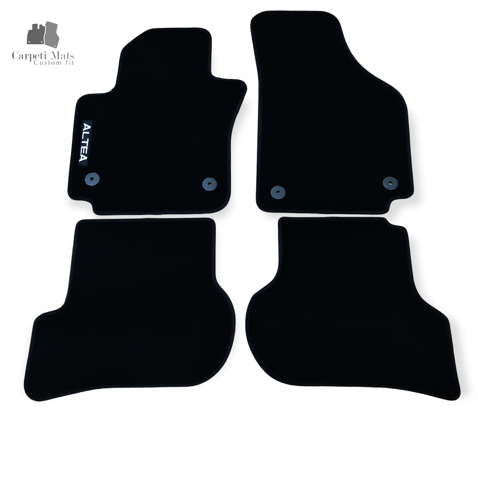 Carpet Car Floor Mats Velour for Seat Altea XL 2006->logo Car Floor Mats Velour CarpetiMats