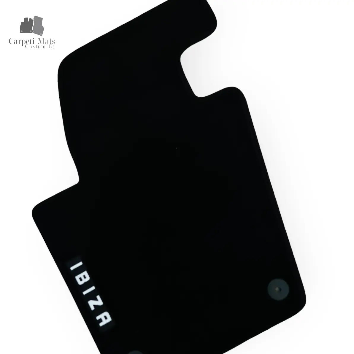 Carpet Car Floor Mats Velour for Seat Ibiza 07.2008-05.2017-logo Car Floor Mats Velour CarpetiMats