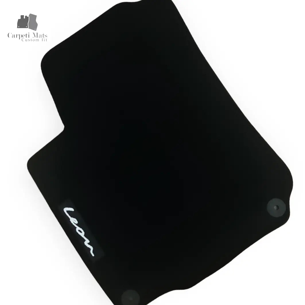 Carpet Car Floor Mats Velour for Seat Leon 1999-2006-logo Car Floor Mats Velour CarpetiMats
