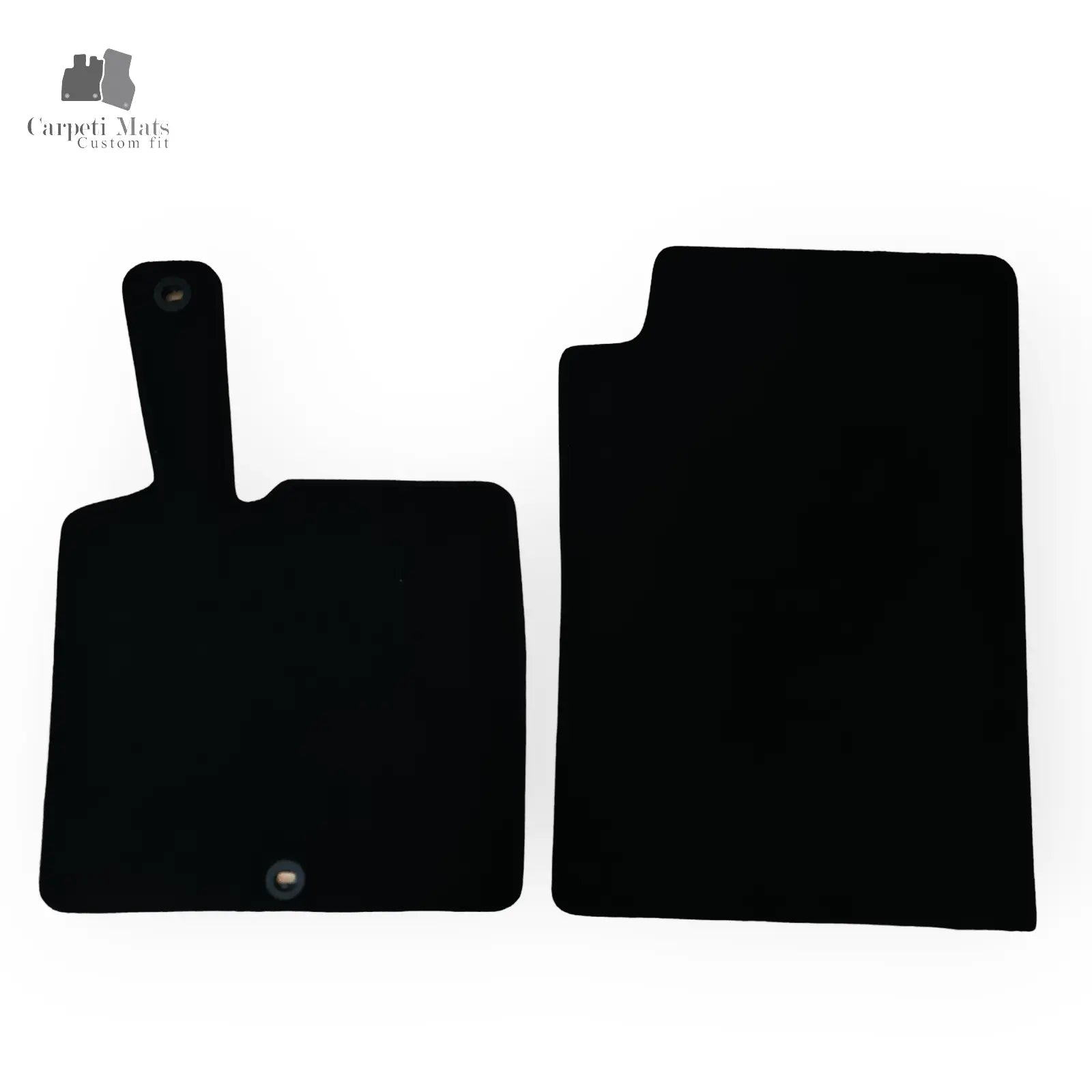Carpet Car Floor Mats Velour for Smart For Two 01.2007-10.2014 451-no logo Car Floor Mats Velour CarpetiMats