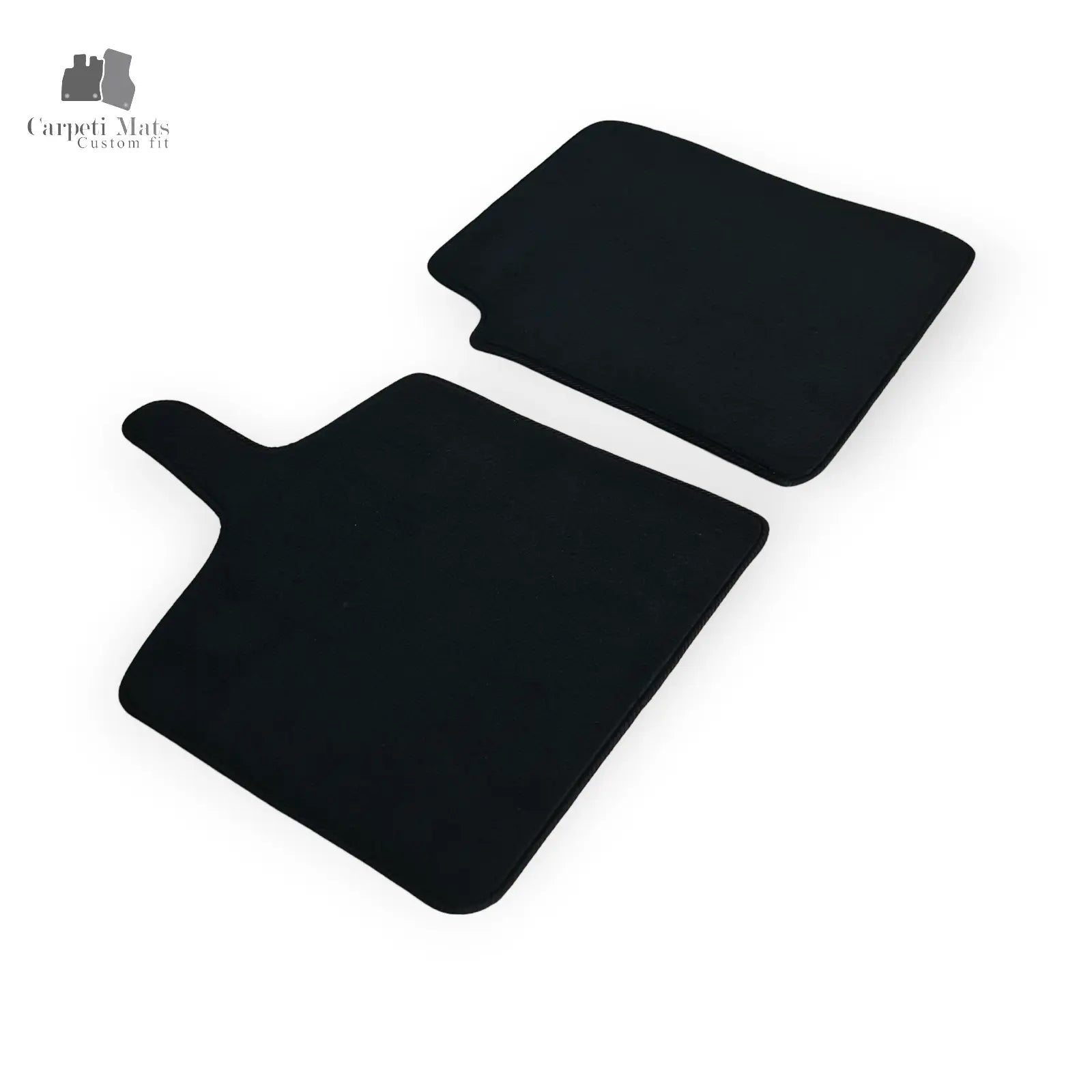 Carpet Car Floor Mats Velour for Smart For Two 1998-01.2007 450-No logo Car Floor Mats Velour CarpetiMats