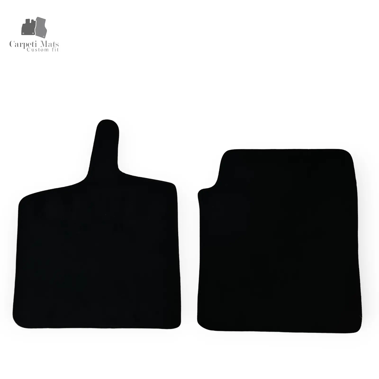 Carpet Car Floor Mats Velour for Smart For Two 1998-01.2007 450-No logo Car Floor Mats Velour CarpetiMats