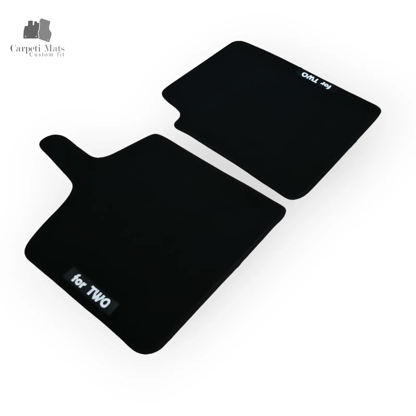 Carpet Car Floor Mats Velour for Smart For Two 1998-01.2007 450-logo Car Floor Mats Velour CarpetiMats
