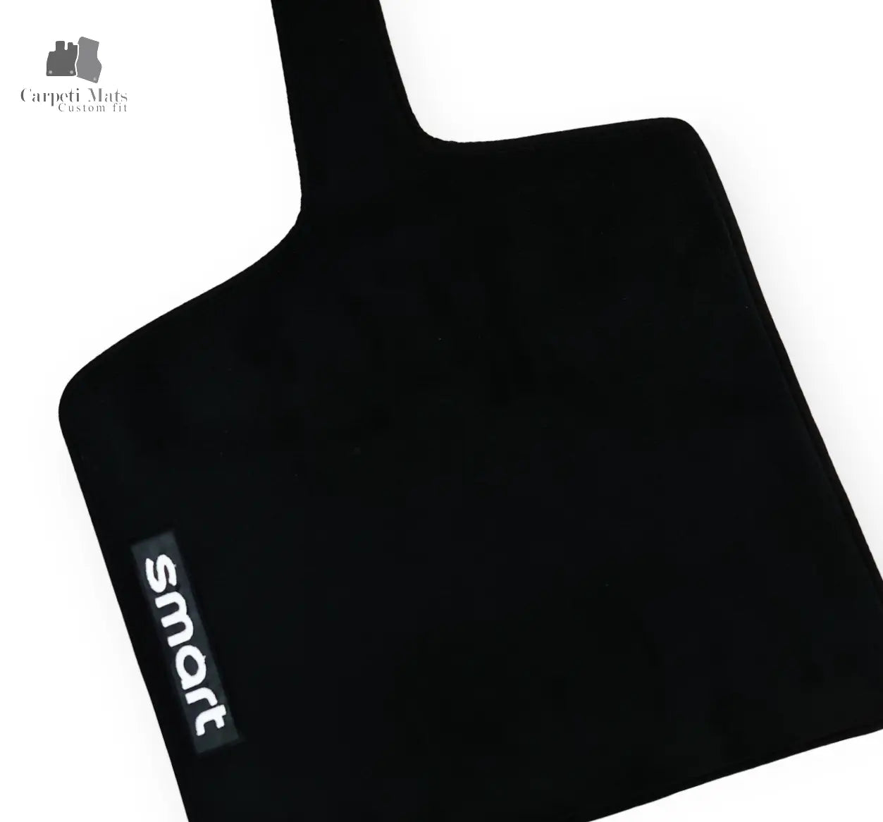 Carpet Car Floor Mats Velour for Smart For Two 1998-01.2007 450-logo SMART Car Floor Mats Velour CarpetiMats