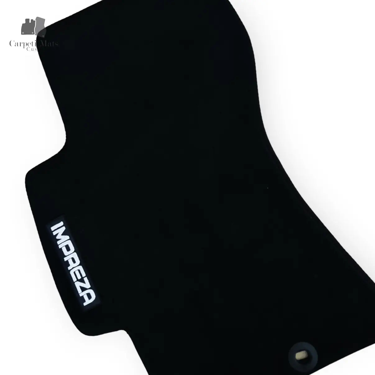 Carpet Car Floor Mats Velour for Subaru Impreza 01.2008-06.2012-logo Car Floor Mats Velour CarpetiMats