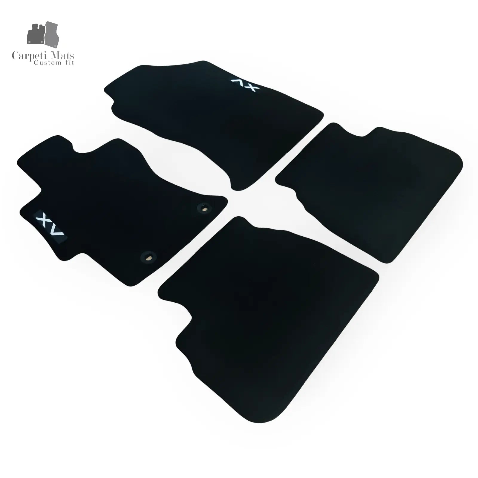 Carpet Car Floor Mats Velour for Subaru XV 01.2018->logo Car Floor Mats Velour CarpetiMats