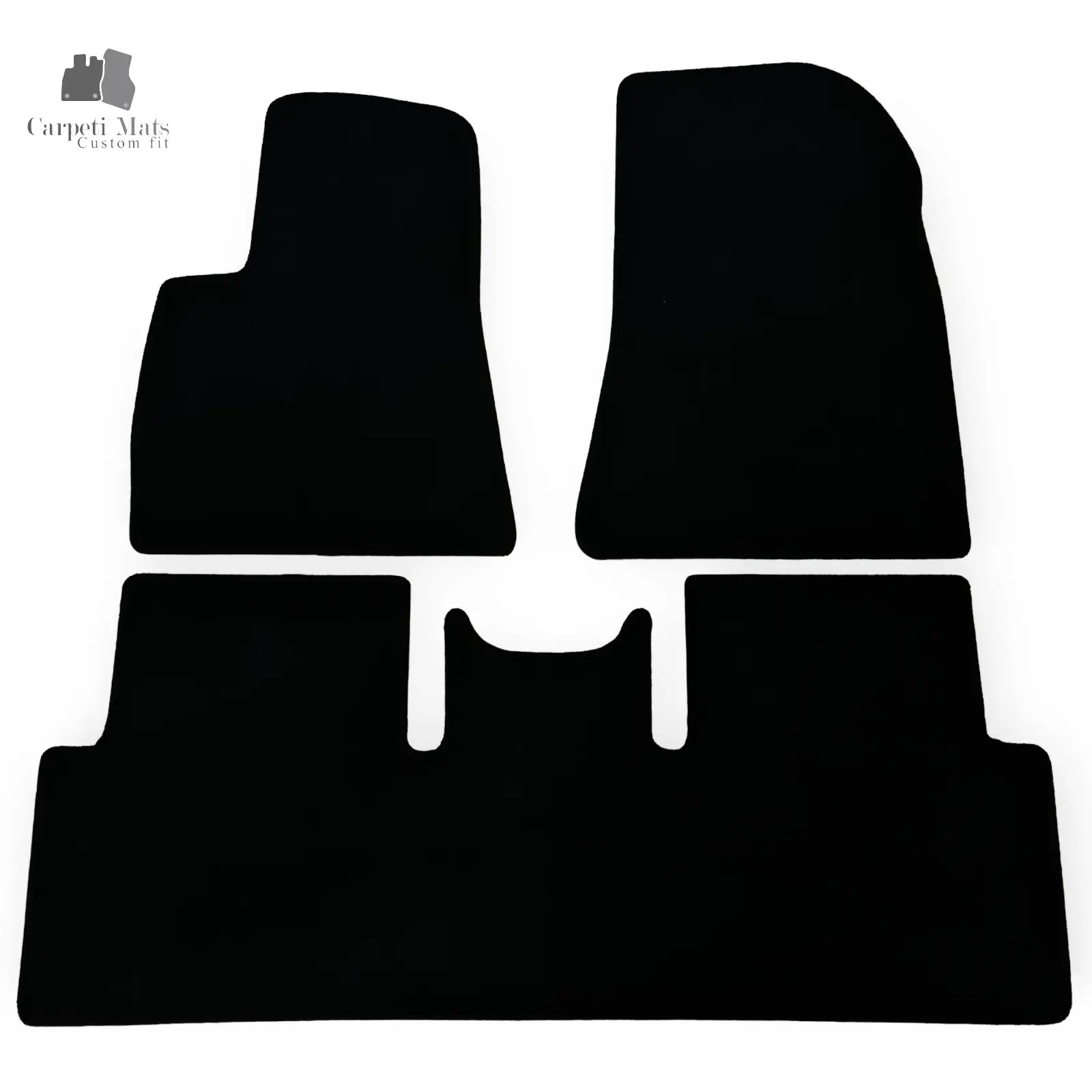 Carpet Car Floor Mats Velour for TESLA MODEL 3 2017-2020-no logo Car Floor Mats Velour CarpetiMats