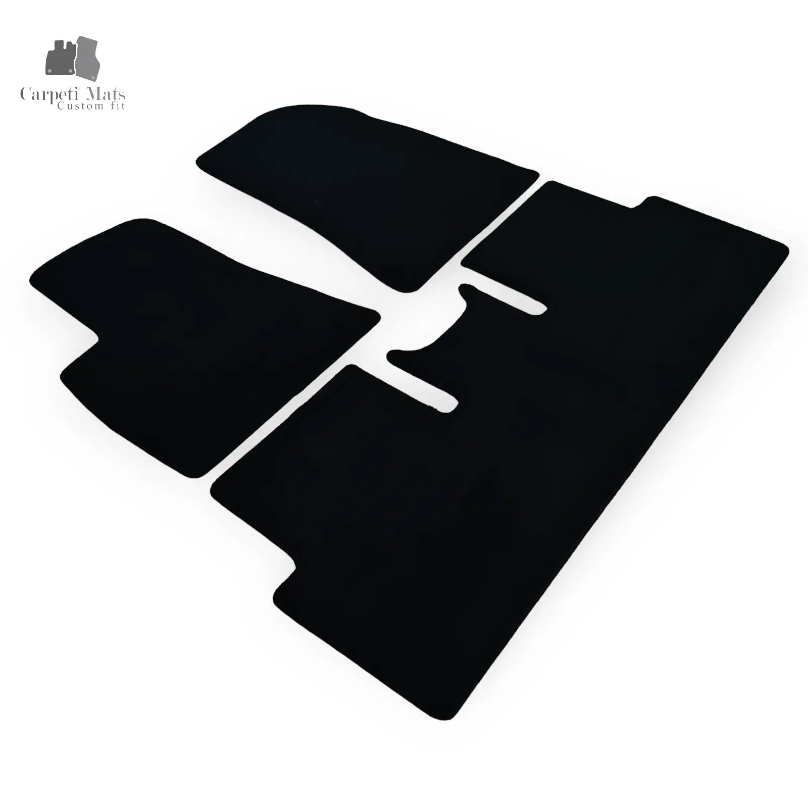 Carpet Car Floor Mats Velour for TESLA MODEL 3 2017-2020-no logo Car Floor Mats Velour CarpetiMats