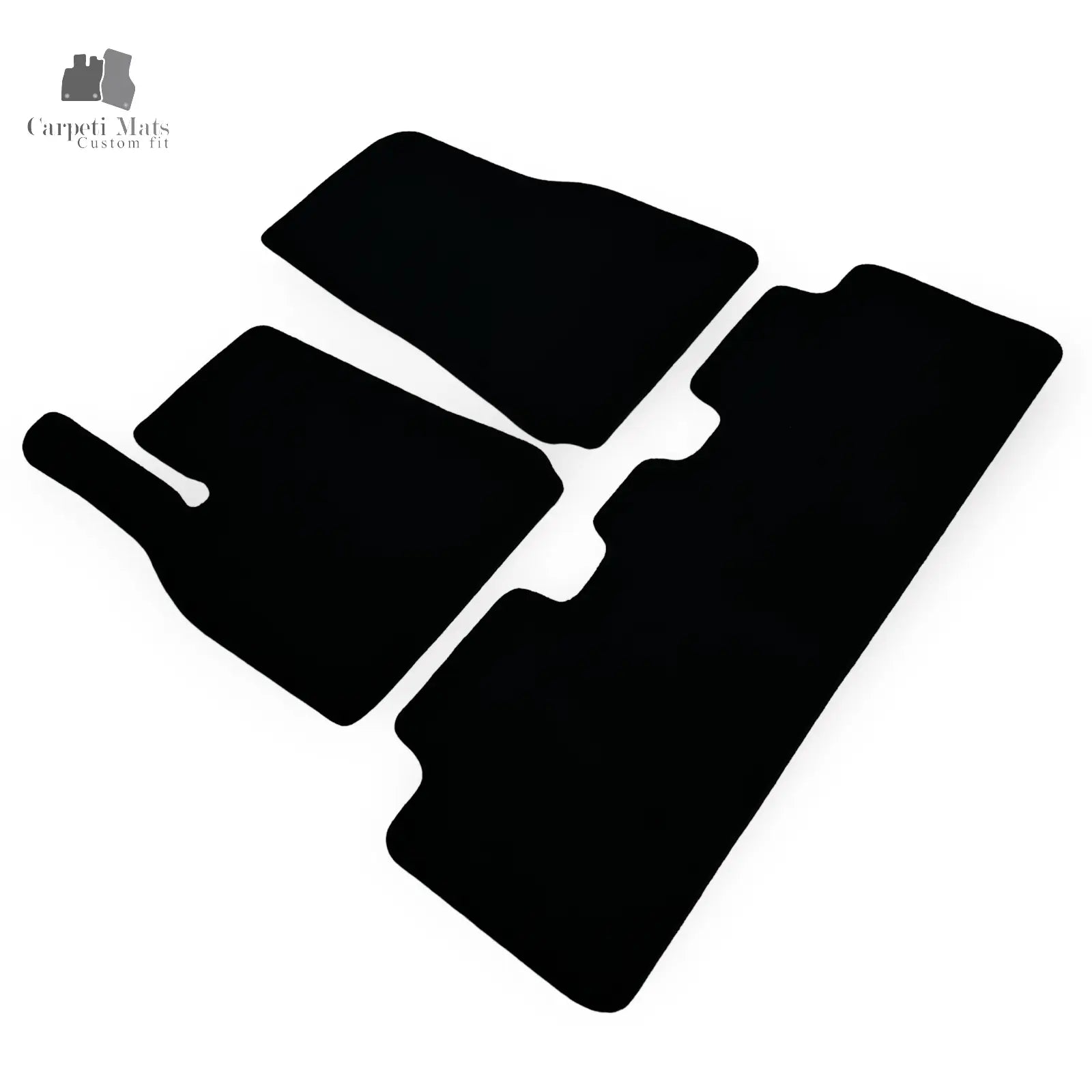 Carpet Car Floor Mats Velour for TESLA MODEL 3 2020->no logo Car Floor Mats Velour CarpetiMats