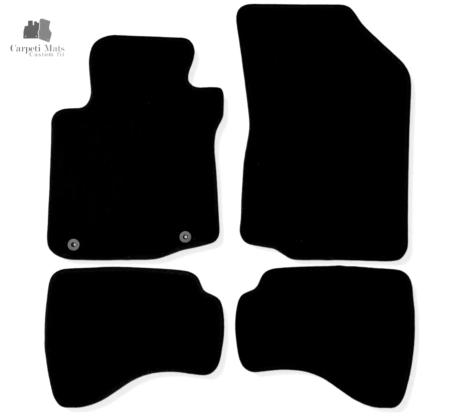Carpet Car Floor Mats Velour for Toyota Aygo 2005-2014-no logo Car Floor Mats Velour CarpetiMats