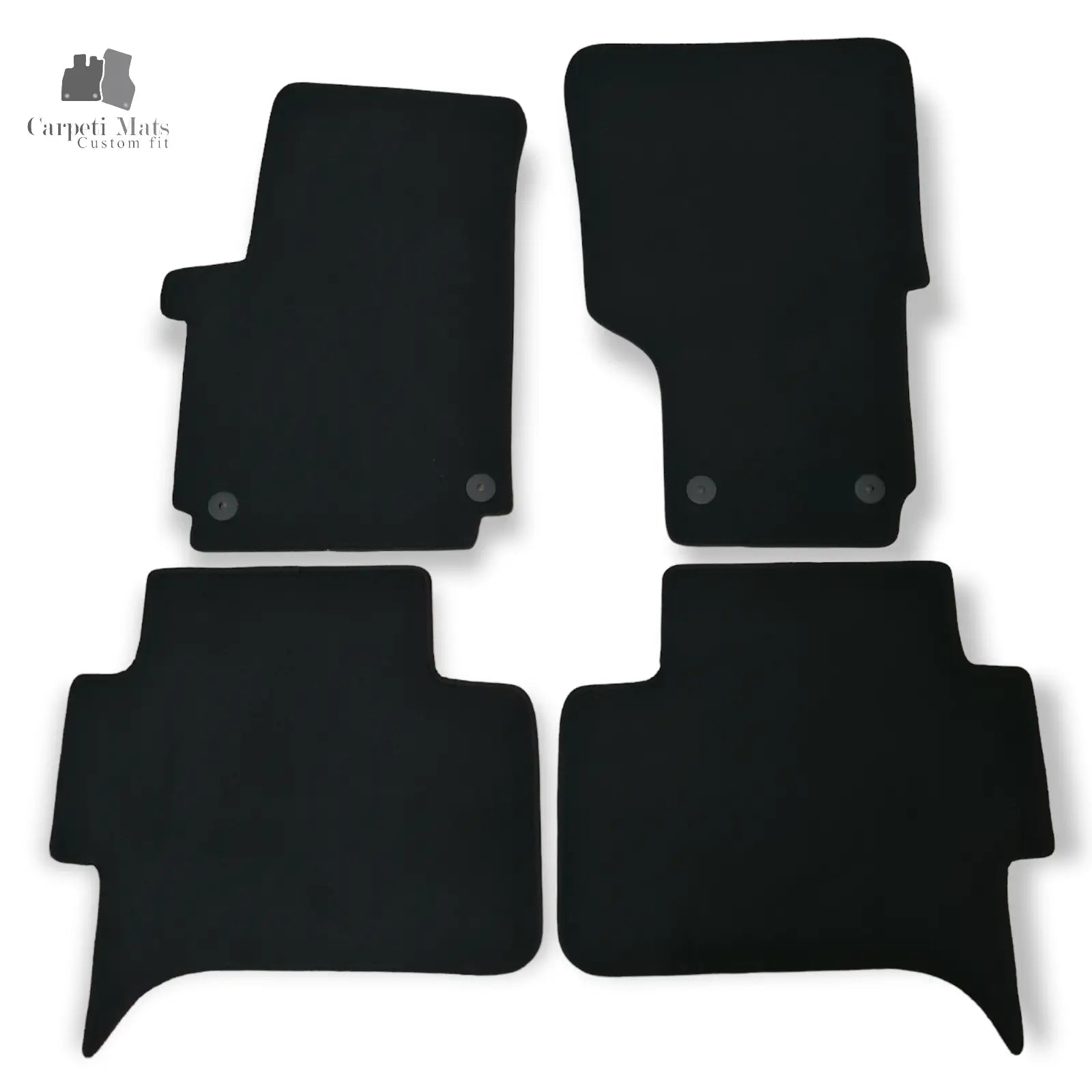 Carpet Car Floor Mats Velour for VW Amaroк 2010->no logo Car Floor Mats Velour CarpetiMats