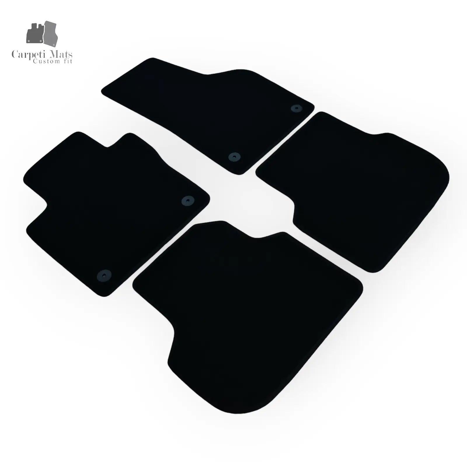 Carpet Car Floor Mats Velour for VW Jetta 04.2010-2017-NOL Car Floor Mats Velour CarpetiMats