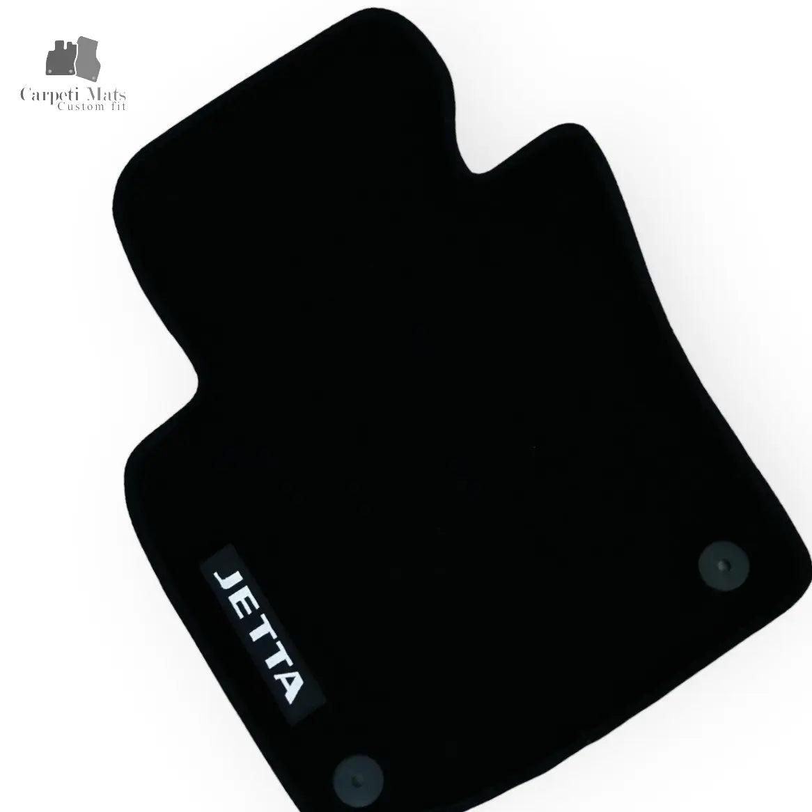 Carpet Car Floor Mats Velour for VW Jetta 08.2005-10.2010-Jetta logo Car Floor Mats Velour CarpetiMats