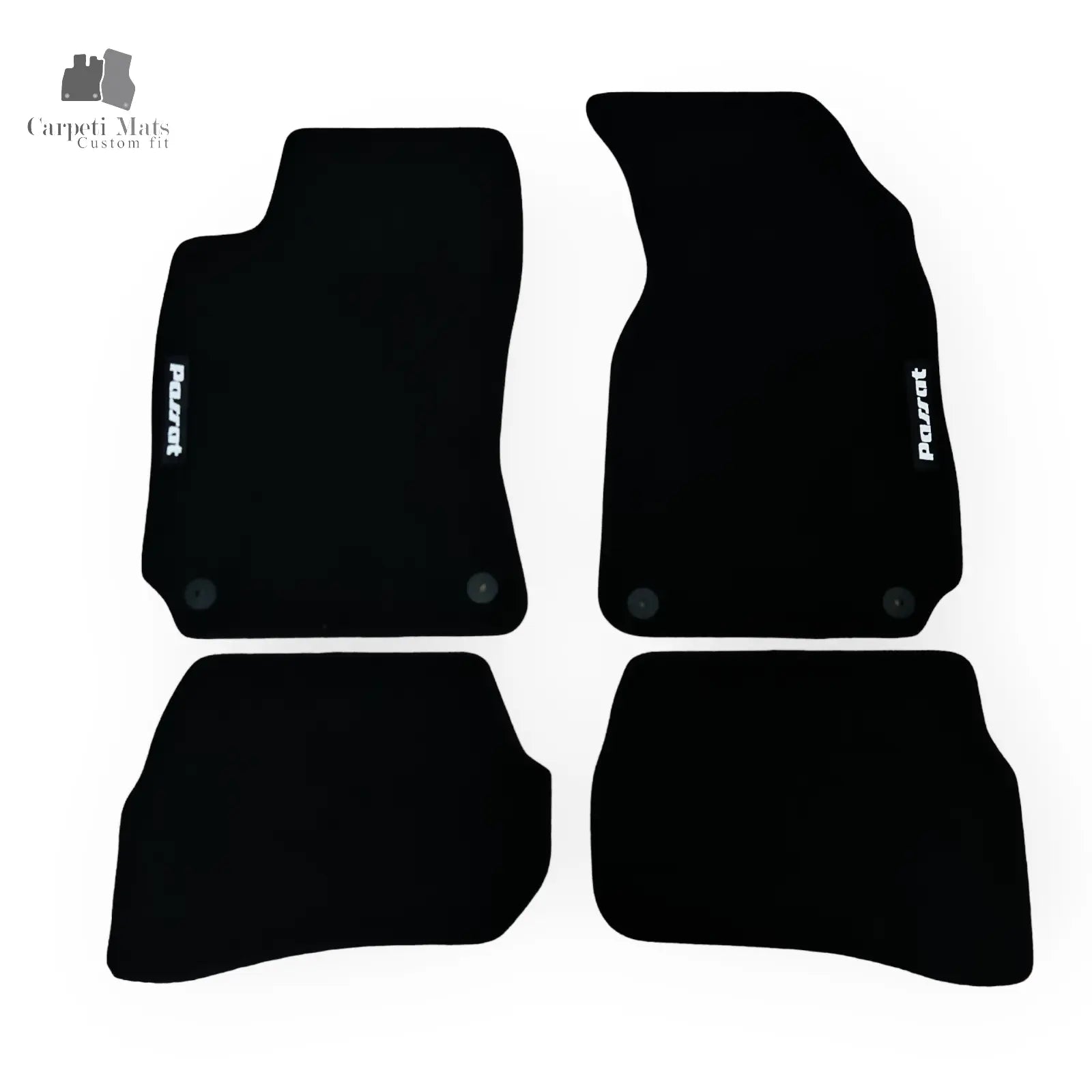 Carpet Car Floor Mats Velour for VW Passat B5 1997-2005-logo Car Floor Mats Velour CarpetiMats