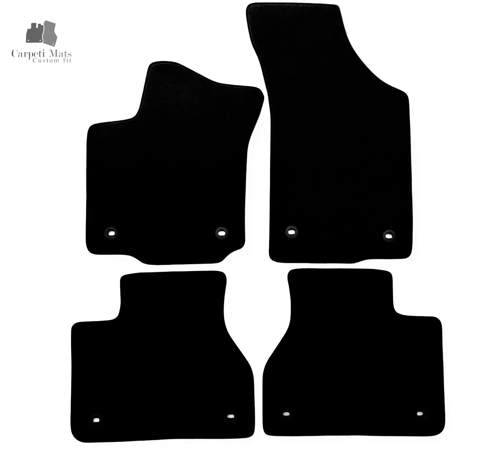 Carpet Car Floor Mats Velour for VW Phaeton 2002-2009-no logo Car Floor Mats Velour CarpetiMats