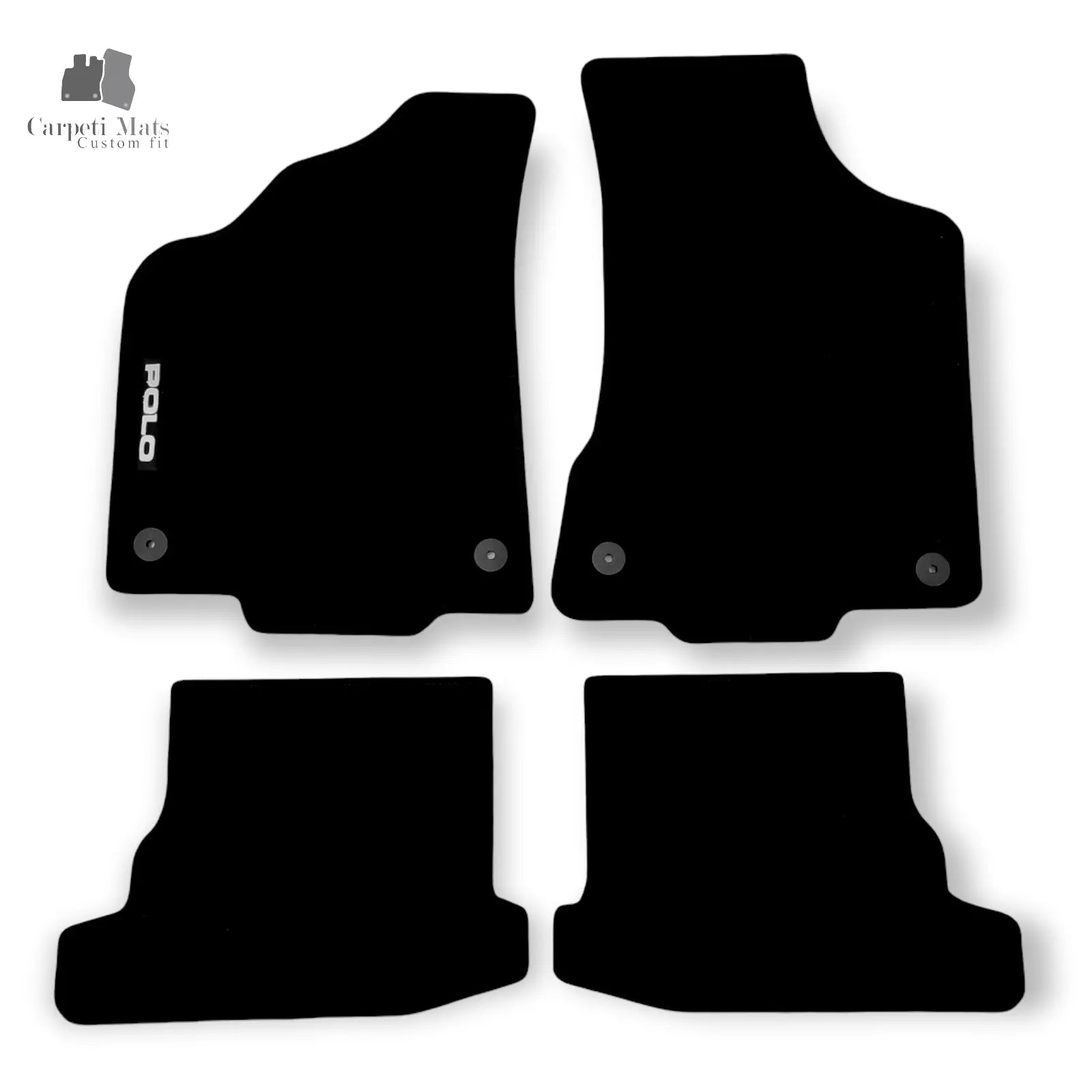 Carpet Car Floor Mats Velour for VW Polo facelift 1999-2001-no logo Car Floor Mats Velour CarpetiMats