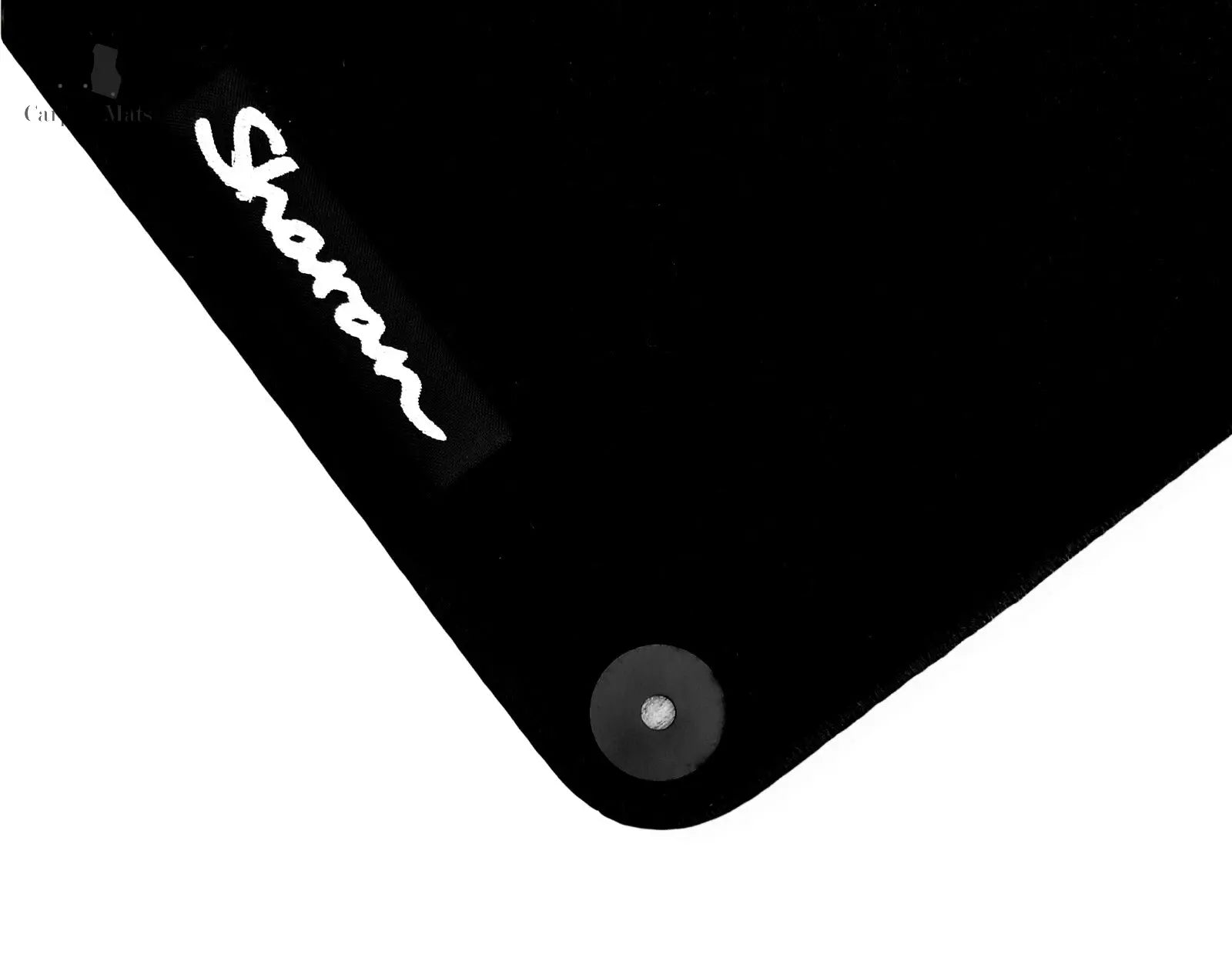 Carpet Car Floor Mats Velour for VW Sharan 05.1995-03.2010 3 rows(AV2 FIXING)- logo Car Floor Mats Velour CarpetiMats