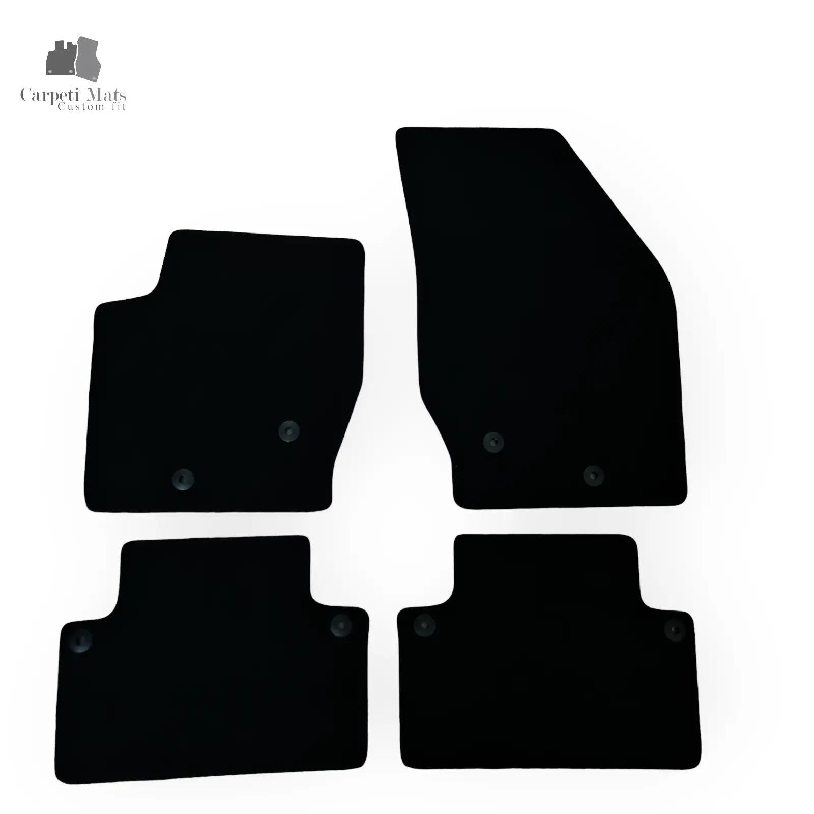 Carpet Car Floor Mats Velour for Volvo XC90 10.2002-01.2014-NOL Car Floor Mats Velour CarpetiMats