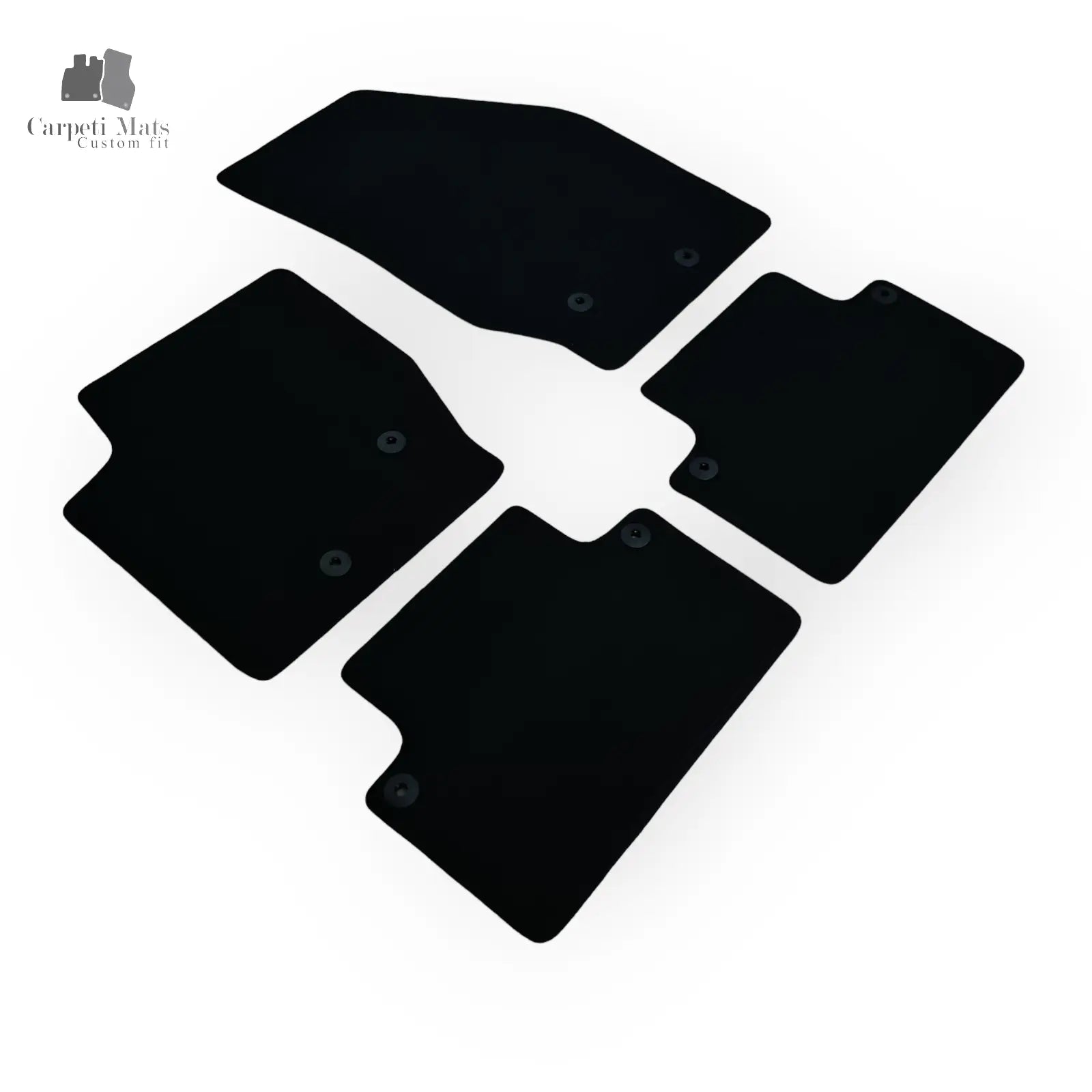 Carpet Car Floor Mats Velour for Volvo XC90 10.2002-01.2014-NOL Car Floor Mats Velour CarpetiMats