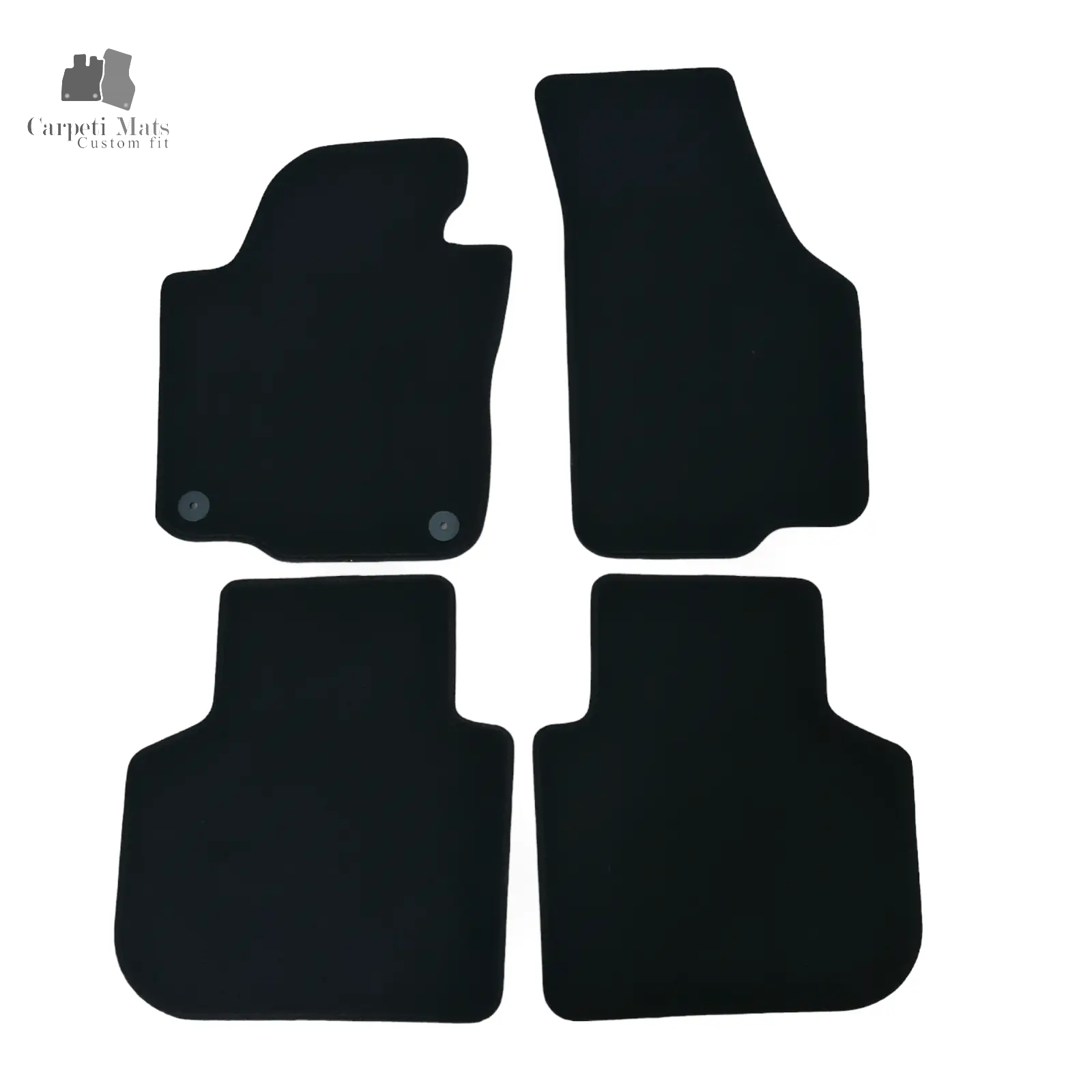 Carpet Car Floor Mats Velour for VW Passat SE 2011-2019 USA Model Car Floor Mats Velour CarpetiMats