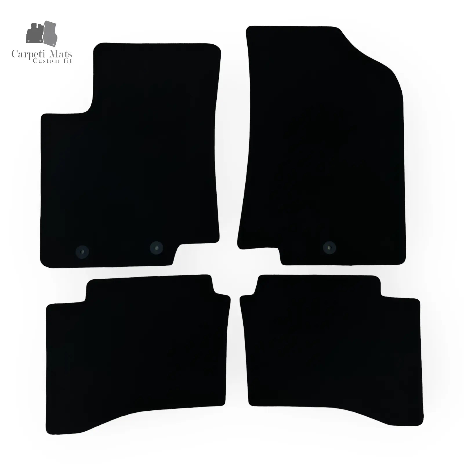 Copy of Carpet Car Floor Mats Velour for Kia Rio 2011-2017-no logo Car Floor Mats Velour CarpetiMats
