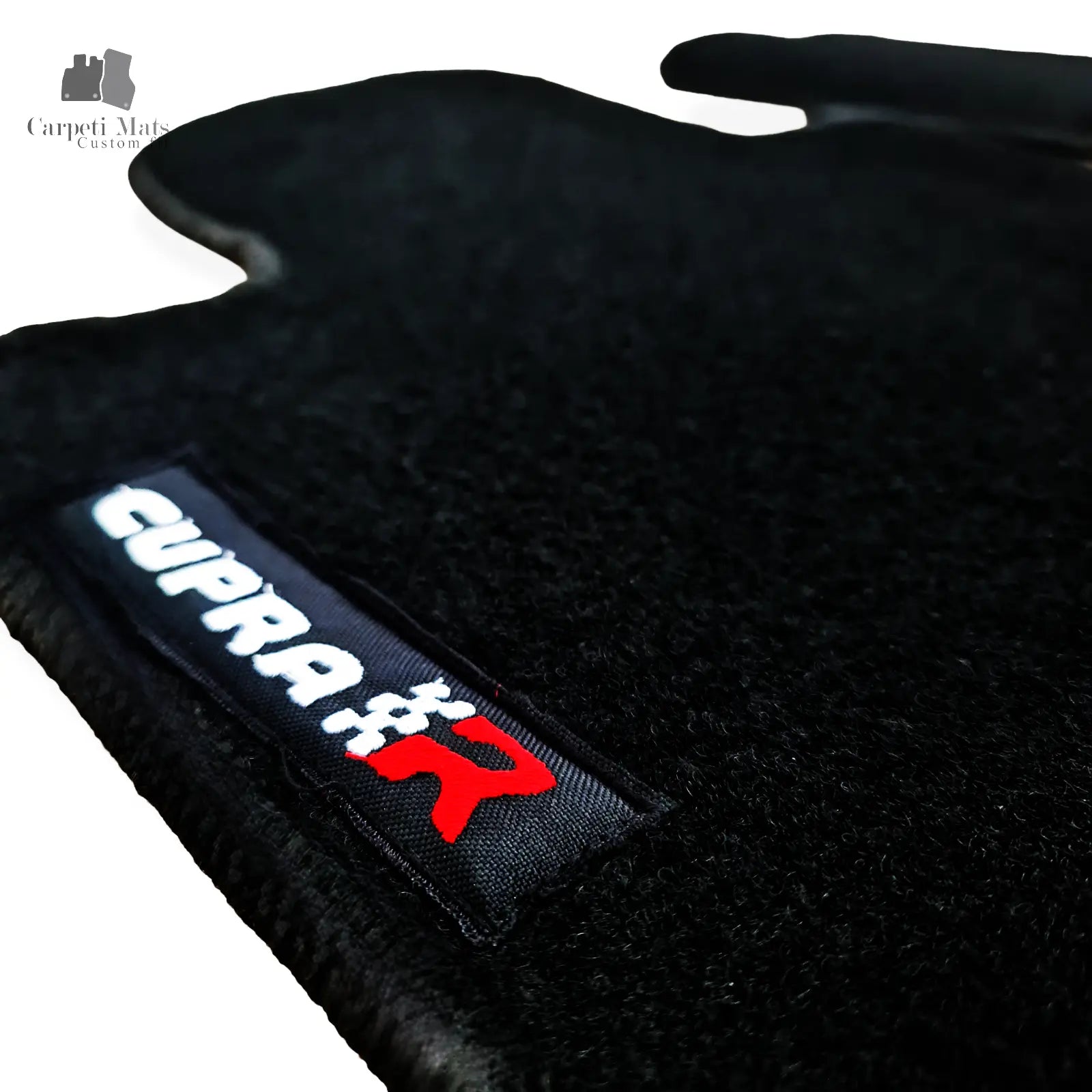 Carpet Car Floor Mats Velour for Seat Leon 05.2005-09.2012/Cupra-logo Cupra Car Floor Mats Velour CarpetiMats
