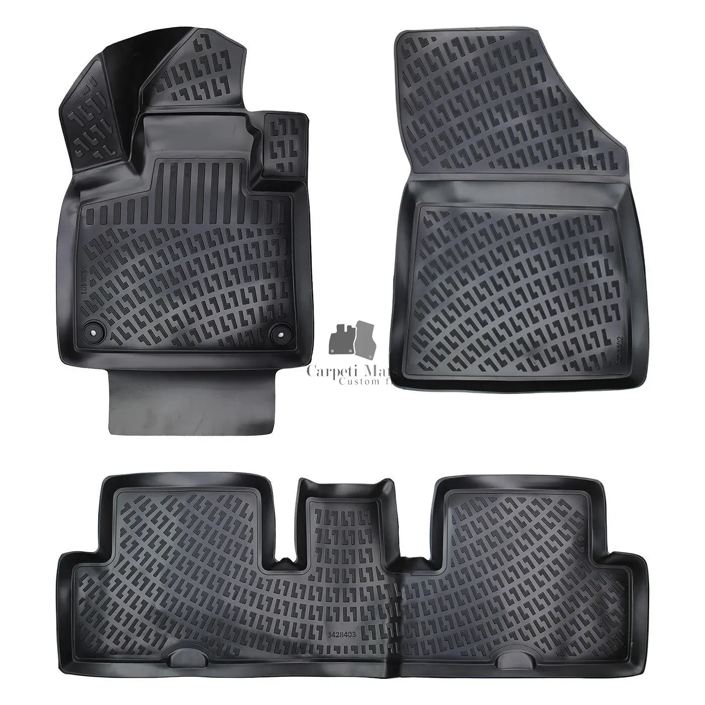 Floor Mat Liners For Citroen C4 Picassо 2013-2022 All Weather Heavy Duty 3D Rugs