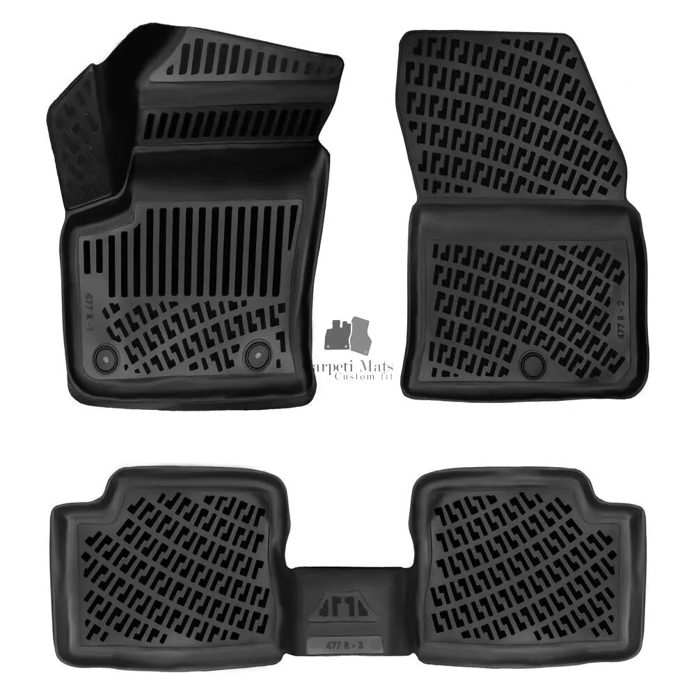 Floor Mats Liners For Alfa Romeo Junior EV 2024-2026 All Weather Heavy Duty Rugs
