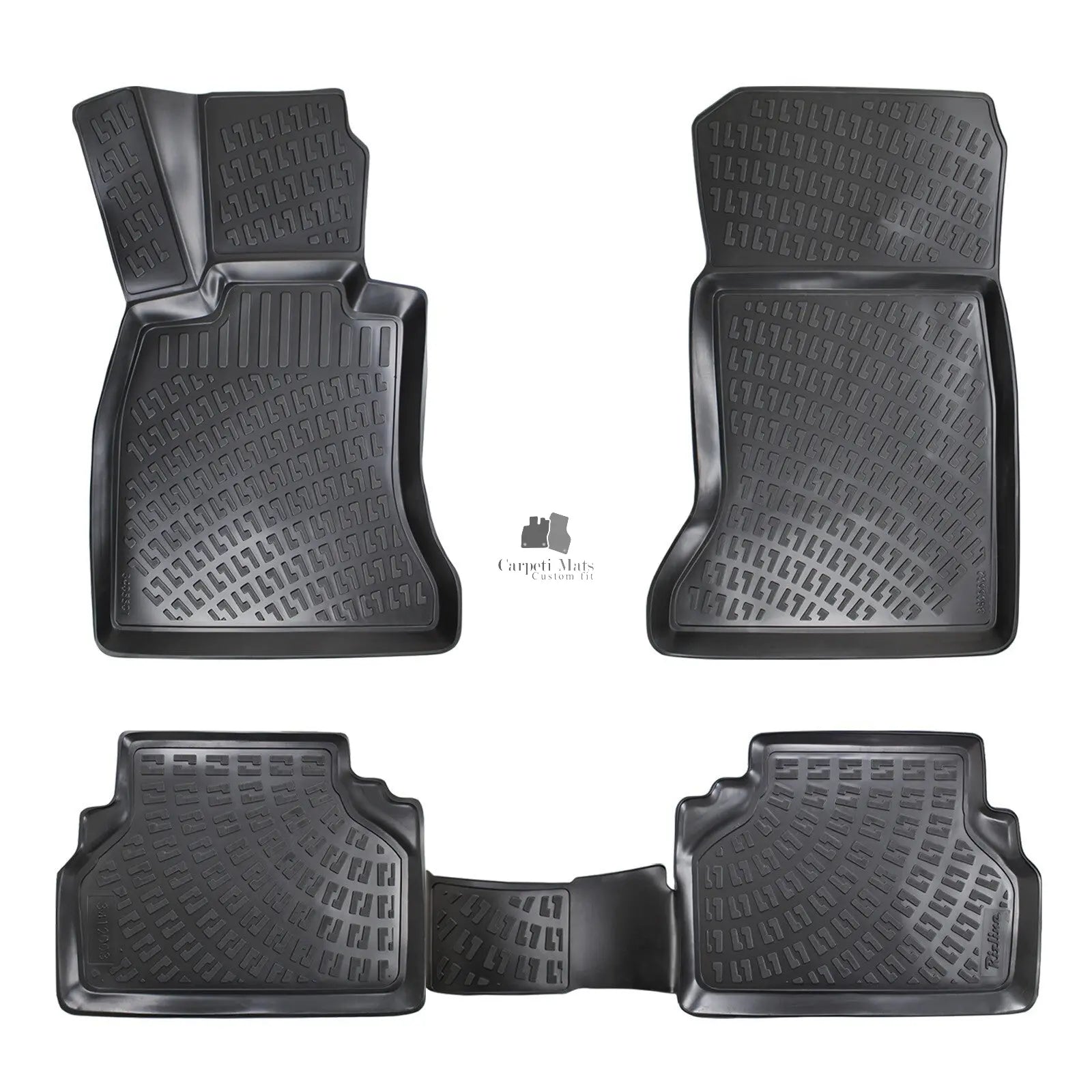Floor Mats Liners For BMW 5 F10/F11 2010-2013 All Weather Heavy Duty 3D Car Rugs