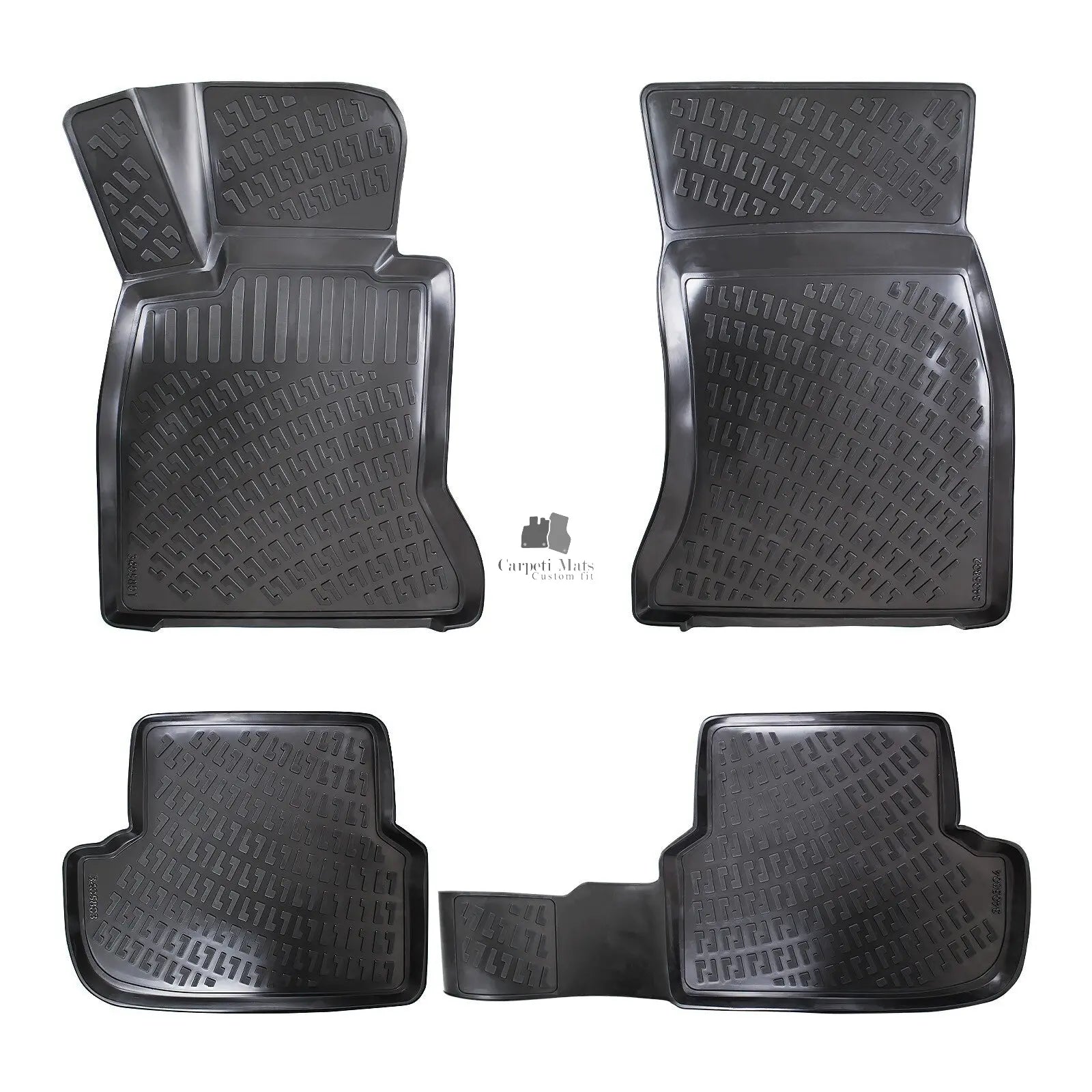 Floor Mats Liners For BMW 5 G30/G31 2017-2023 All Weather Heavy Duty 3D Car Rugs