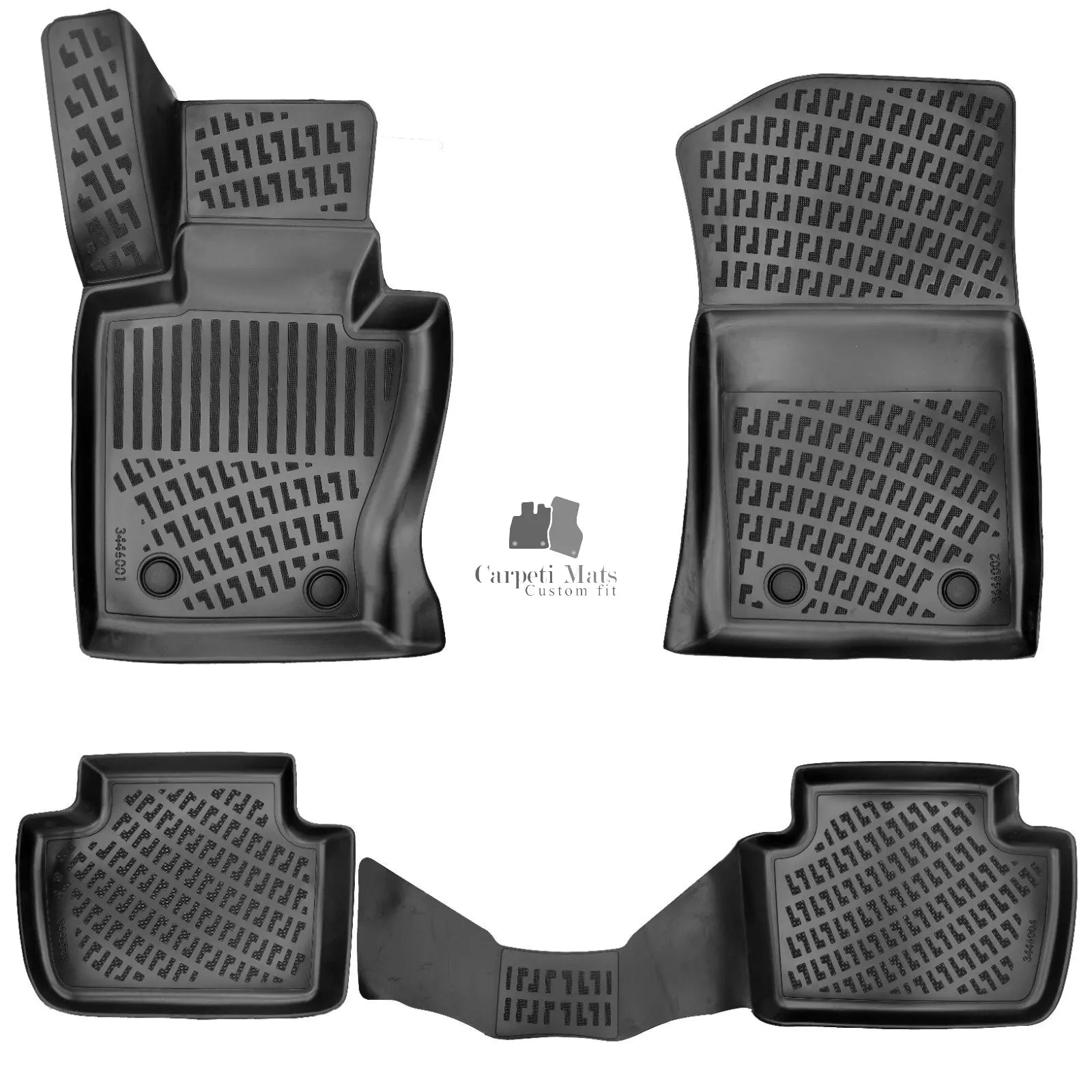 Floor Mats Liners For BMW X3 E83 2003-2010 All Weather Heavy Duty 3D Car Rugs