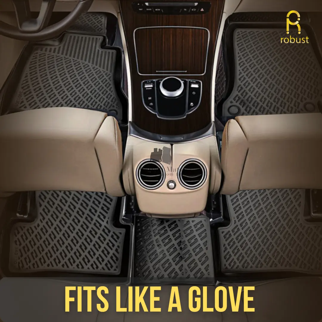 Floor Mats Liners For Fiat Fullback 2015-2019 All Weather Heavy Duty 3D Car Rugs