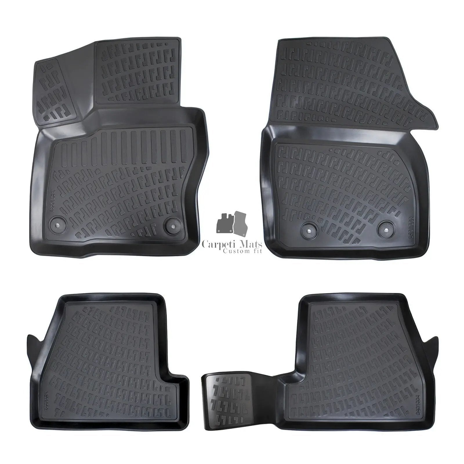 Floor Mats Liners For Ford Focus 2011-2014 All Weather Heavy Duty 3D Car Rugs