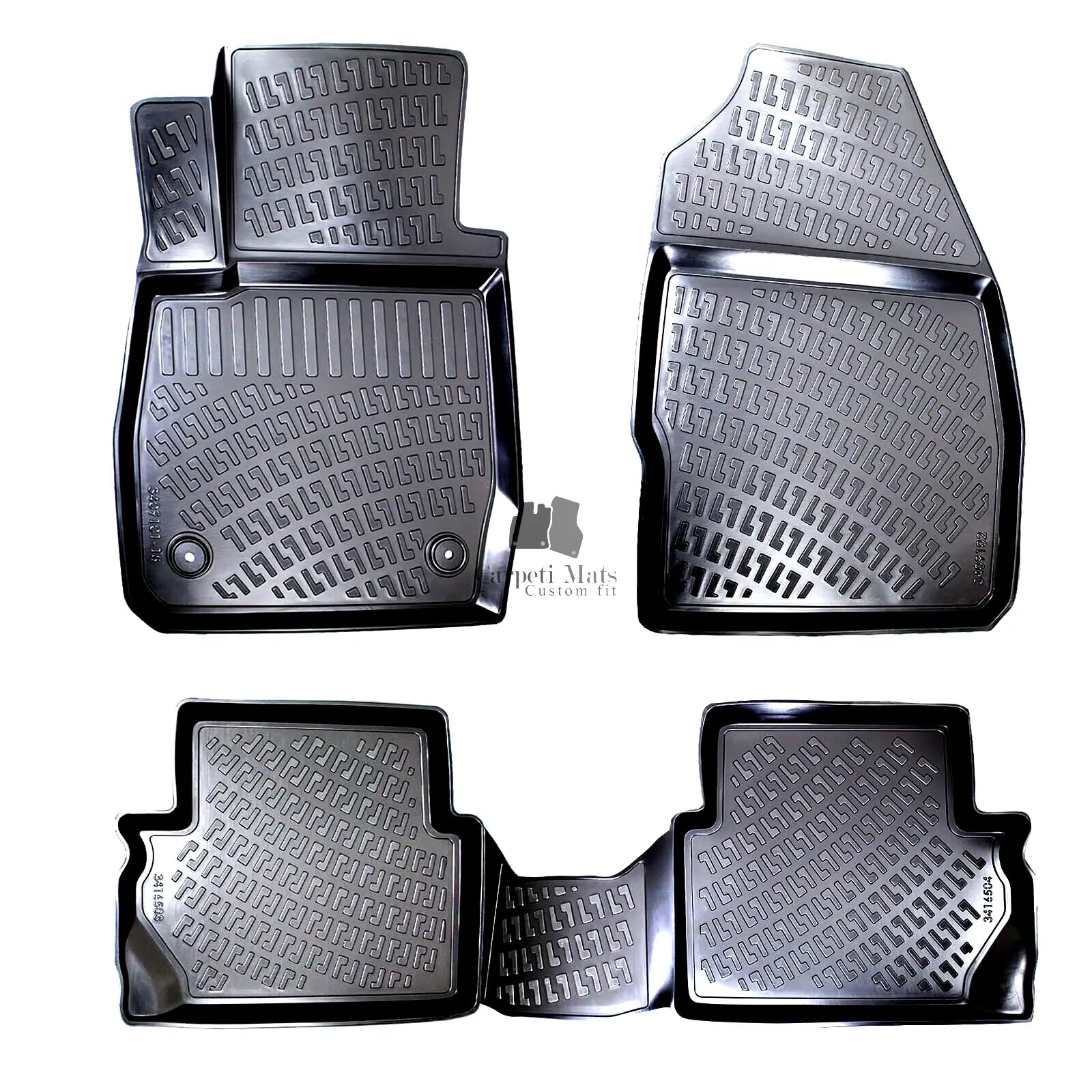 Floor Mats Liners For Ford Puma 2019-2025 All Weather Heavy Duty 3D Car Rugs New
