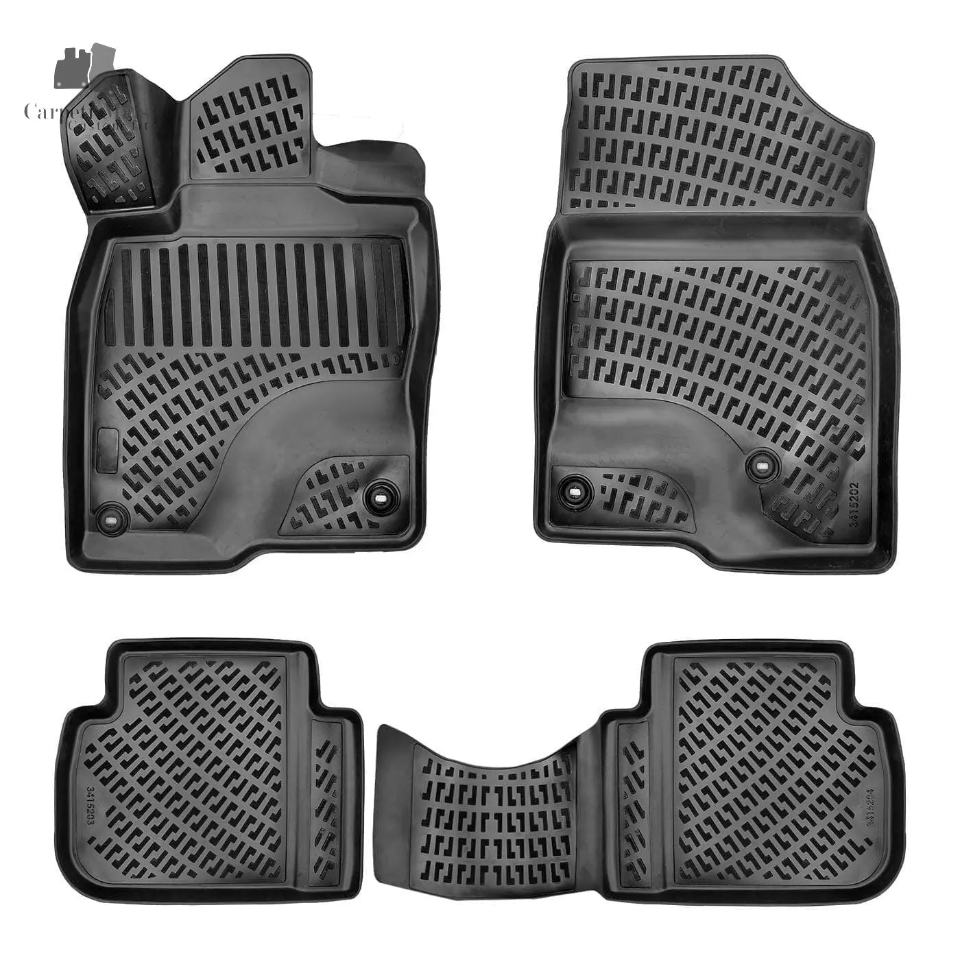 Floor Mats Liners For Honda Civic 2021-2025 All Weather Heavy Duty 3d Auto Rugs