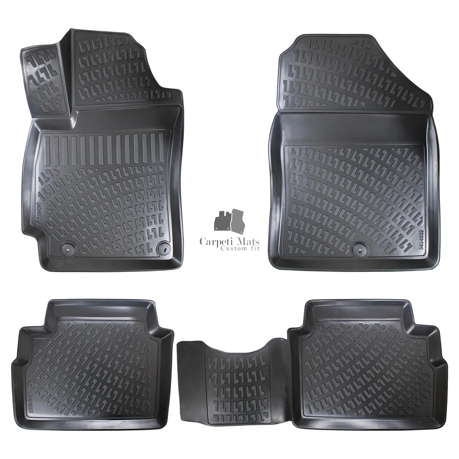 Floor Mats Liners For Hyundai Elantra 2015-2020 All Weather Heavy Duty Car Rugs