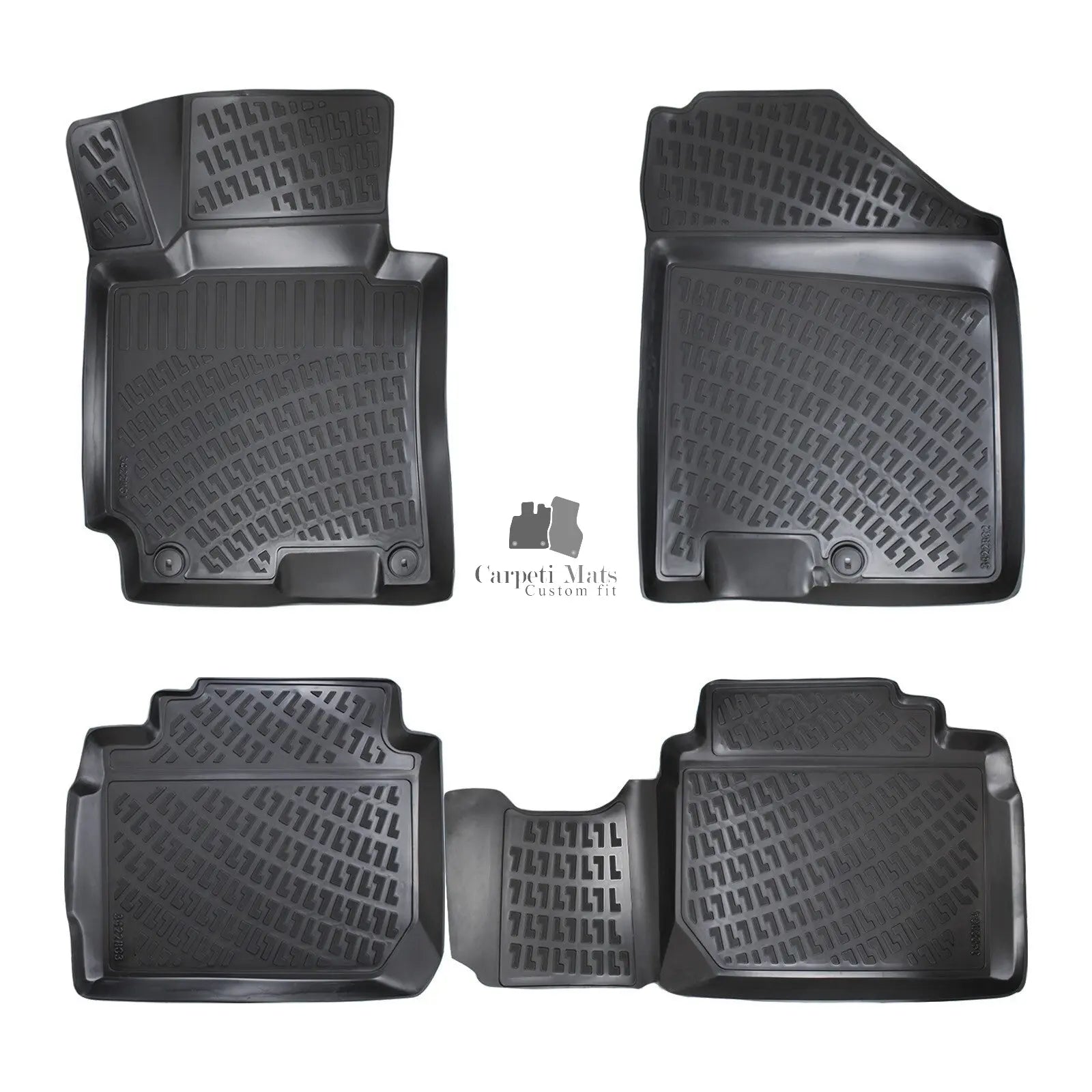 Floor Mats Liners For Hyundai Elantra GT 2006-2011 All Weather Heavy Duty Rugs