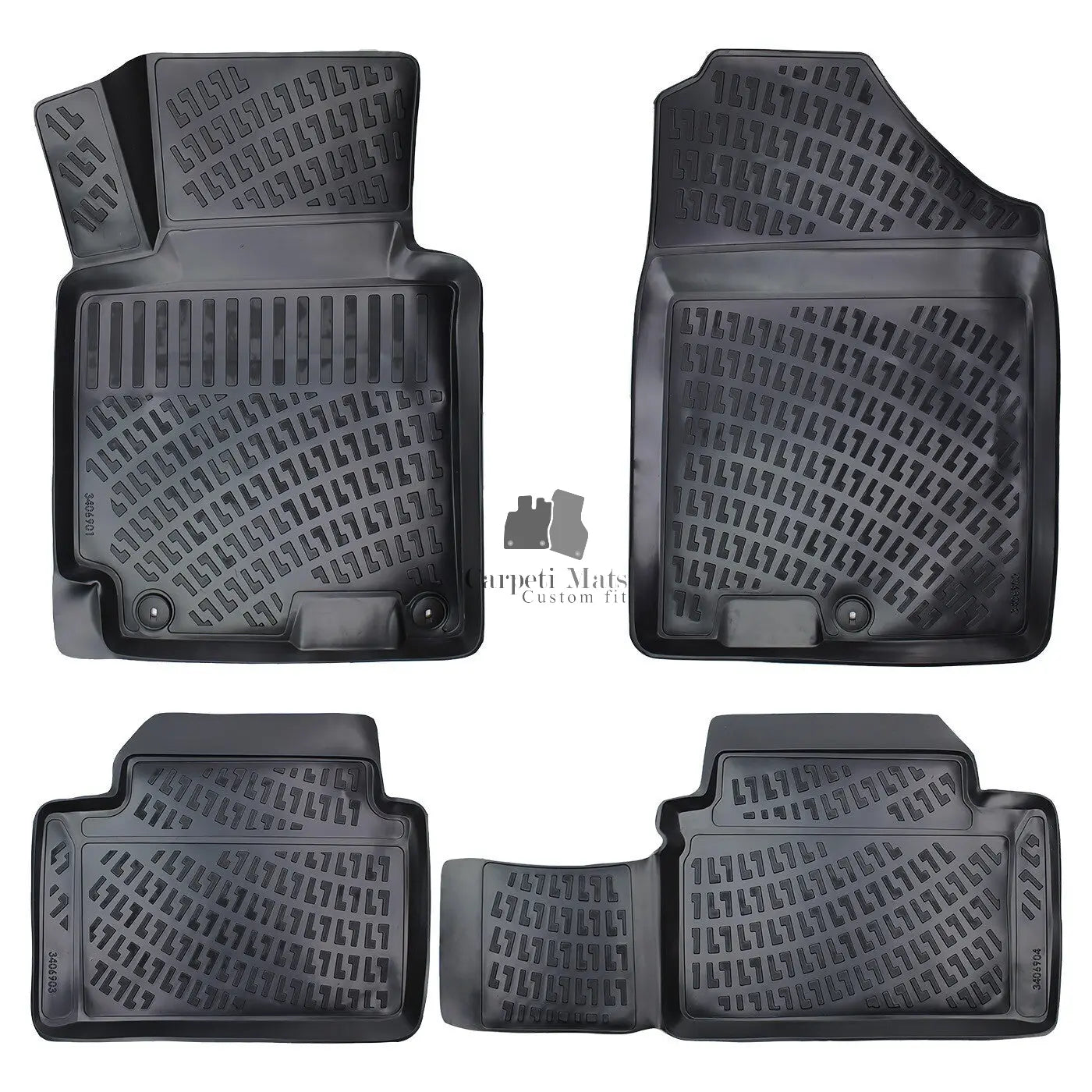 Floor Mats Liners For Hyundai I30 2012-2017 All Weather Heavy Duty 3D Car Rugs