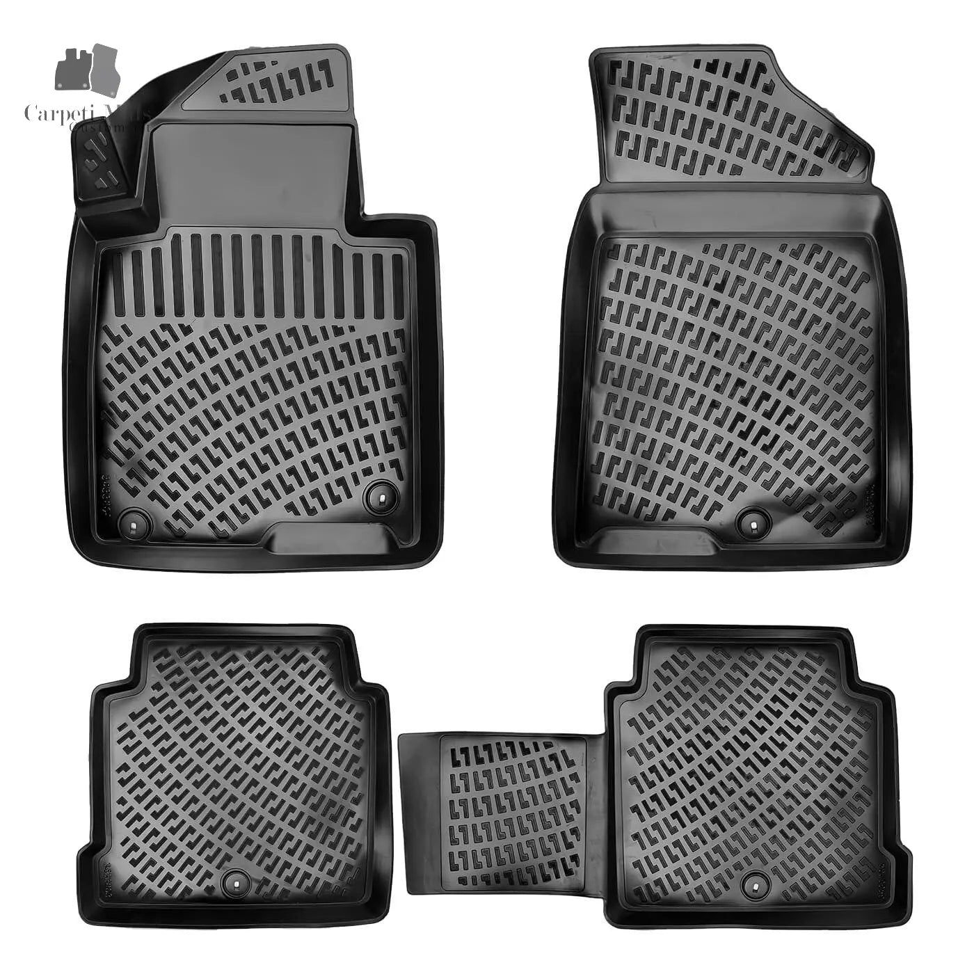 Floor Mats Liners For Hyundai Sonata 2014-2019 All Weather Heavy Duty Car Rugs