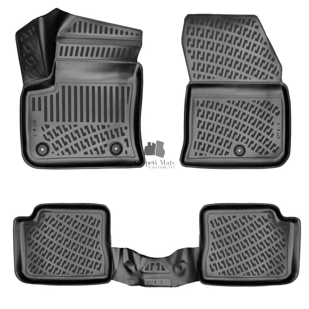 Floor Mats Liners For JEEP Avenger EV 2022-2025 All Weather Heavy Duty Car Rugs
