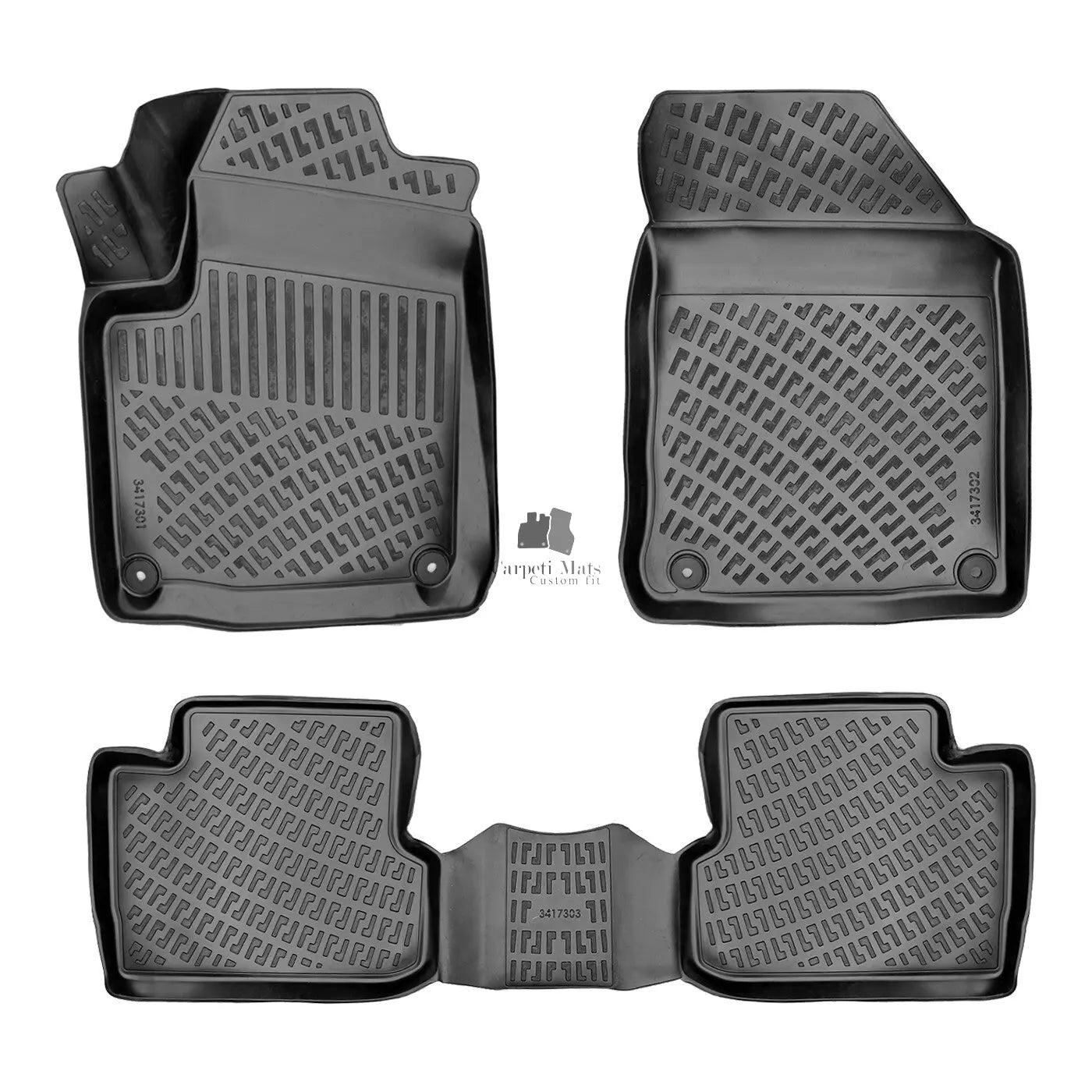 Floor Mats Liners For JEEP Cherokee 2018-2024 All Weather Heavy Duty Car Rugs