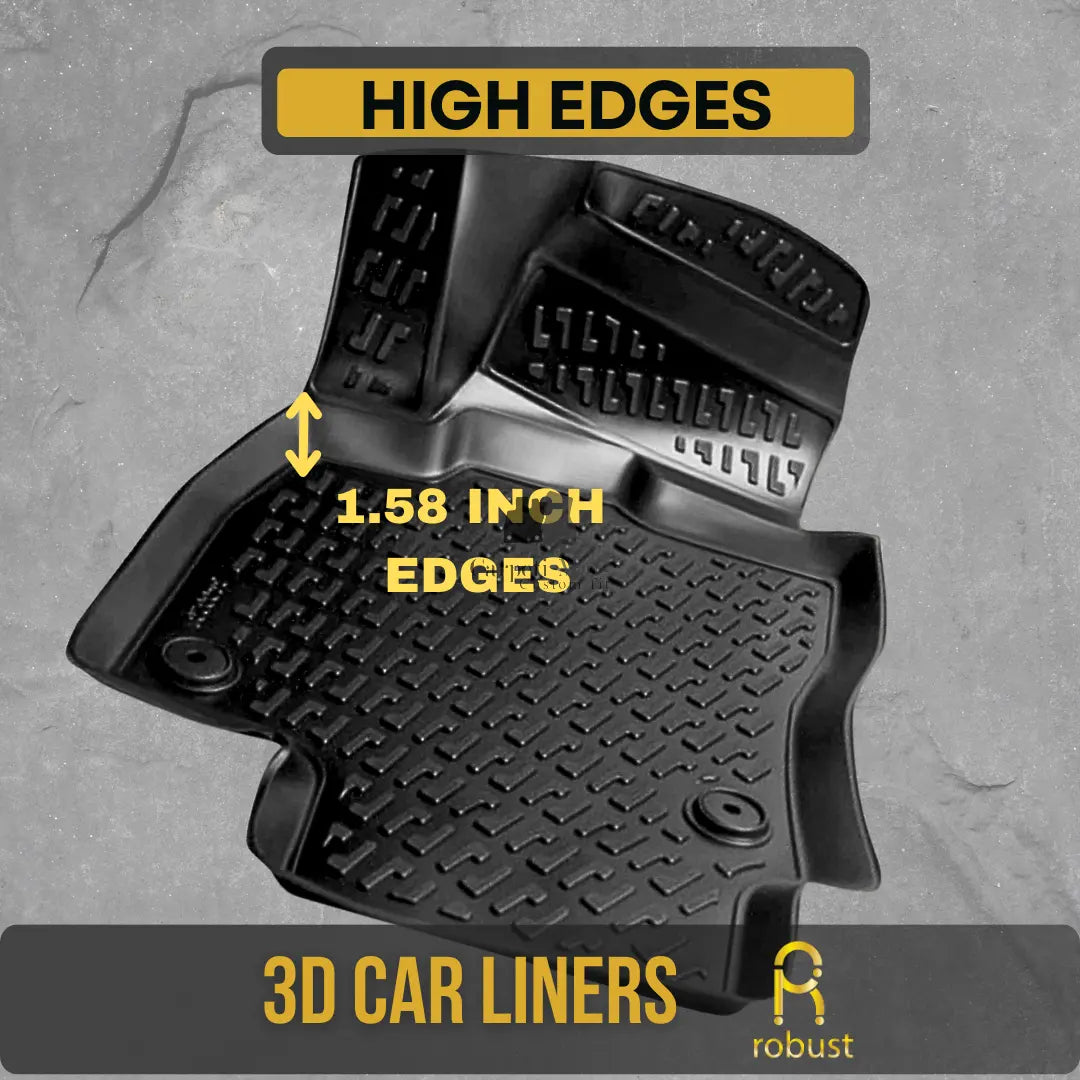 Floor Mats Liners For Kia Rio 2017-2024 All Weather Heavy Duty 3D Car Rugs New