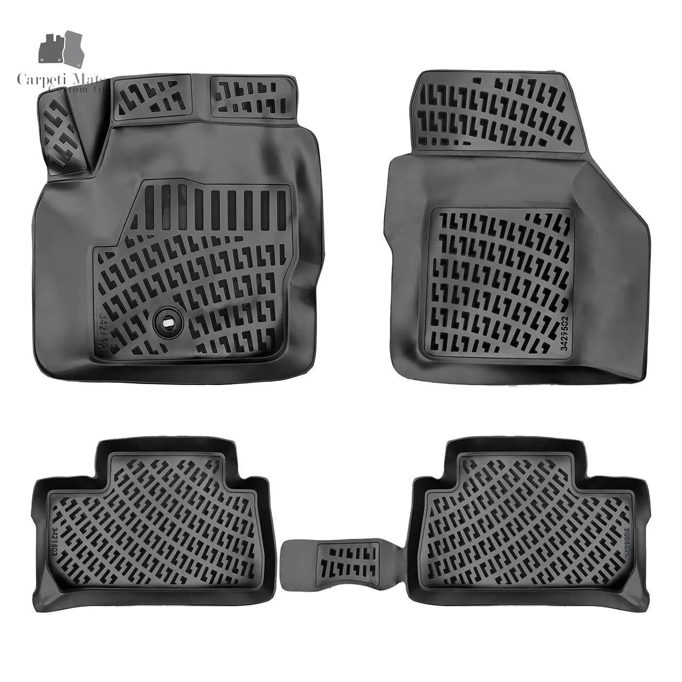 Floor Mats Liners For Land Rover Freelander 2006-2014 All Weather Heavy Duty Rug