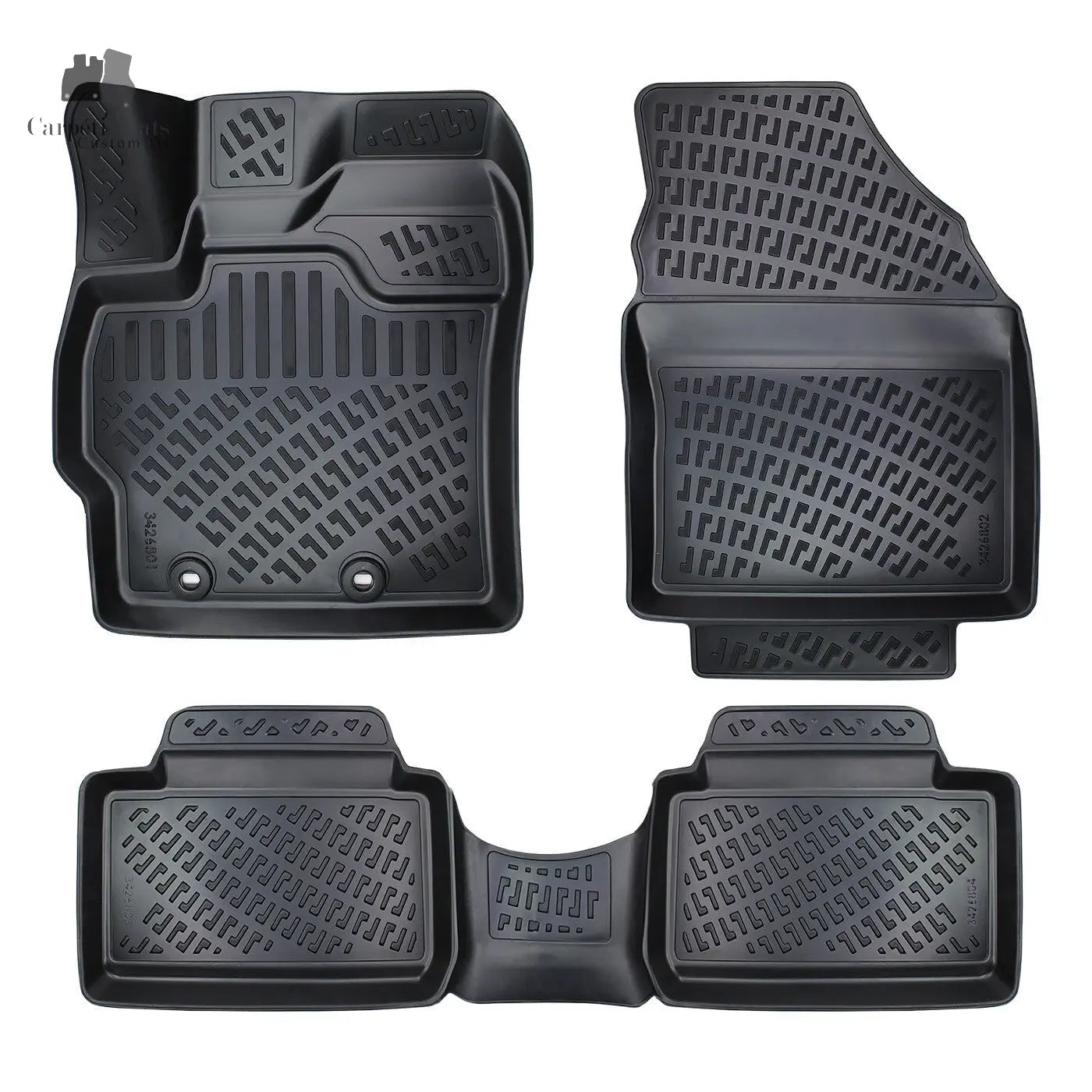 Floor Mats Liners For Mazda 2 Hybrid 2023-2025 All Weather Heavy Duty Car Rugs