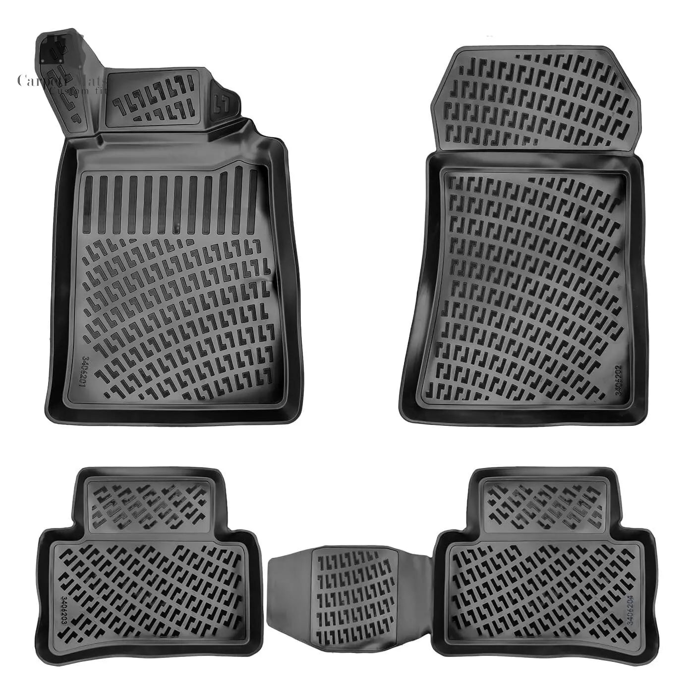 Floor Mats Liners For Mercedes C-Class W202 1993-2000 All Weather Heavy Duty Rug