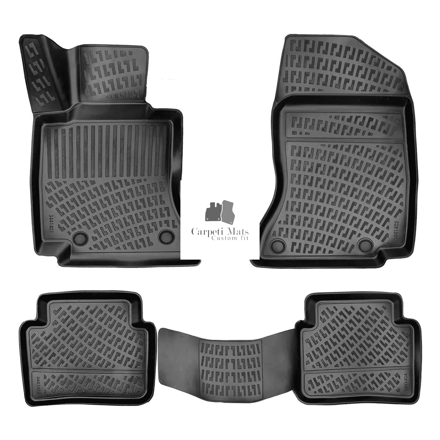 Floor Mats Liners For Mercedes C-Class W206 2022-2026 All Weather Heavy Duty Rug