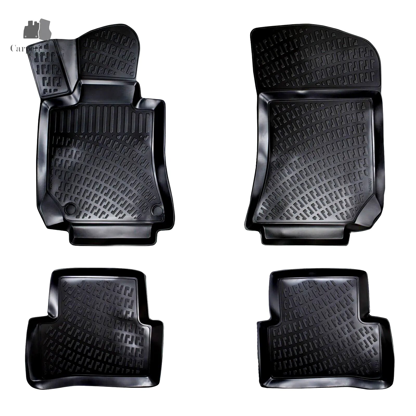 Floor Mats Liners For Mercedes CLS 2010-2018 All Season Heavy Duty 3D Auto Rugs