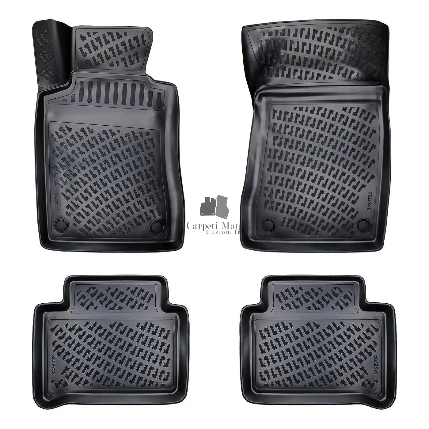 Floor Mats Liners For Mercedes CLS C219 2004-2010 All Weather Heavy Duty Rugs 3D